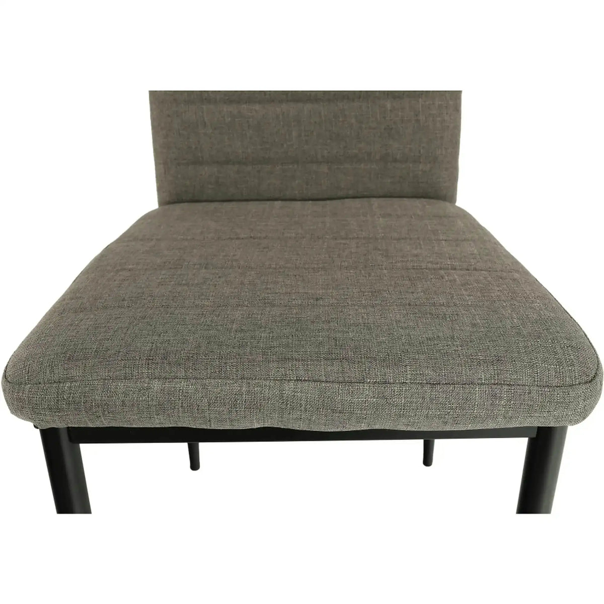 Scaun COLETA NOVA, maro/negru, textil/metal, 41x49x96 cm