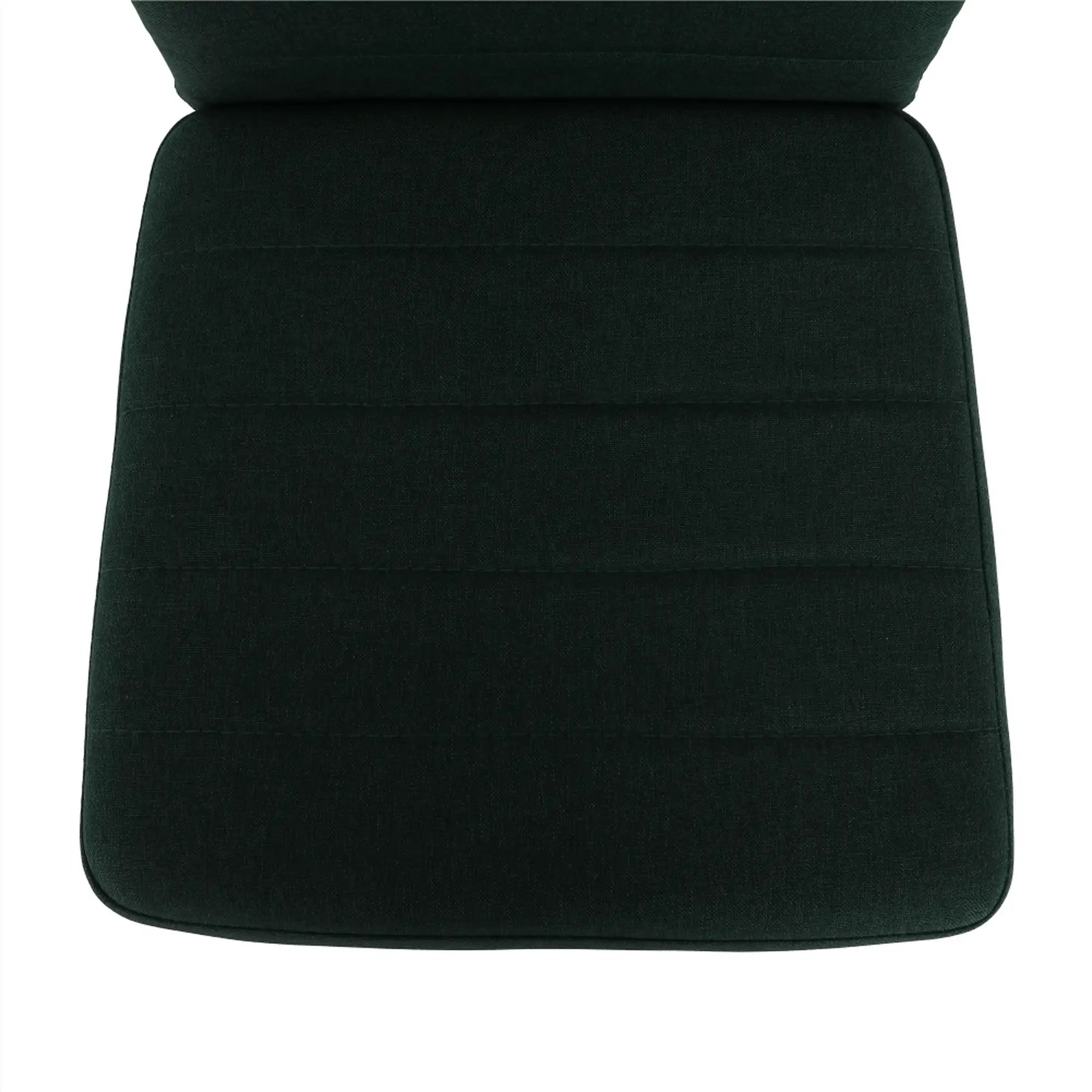 Scaun COLETA NOVA, smarald/negru, textil/metal, 41x49x96 cm