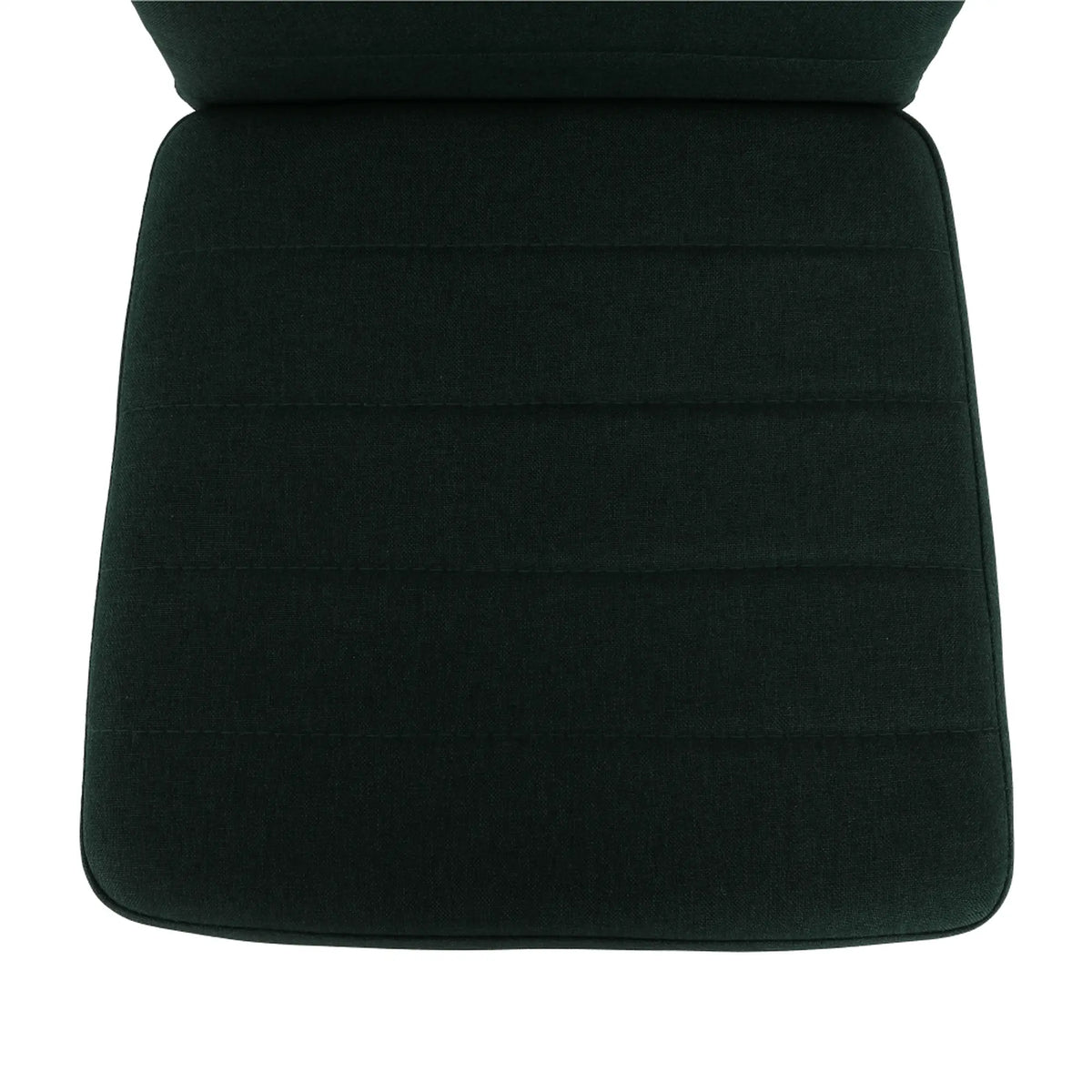 Scaun COLETA NOVA, smarald/negru, textil/metal, 41x49x96 cm