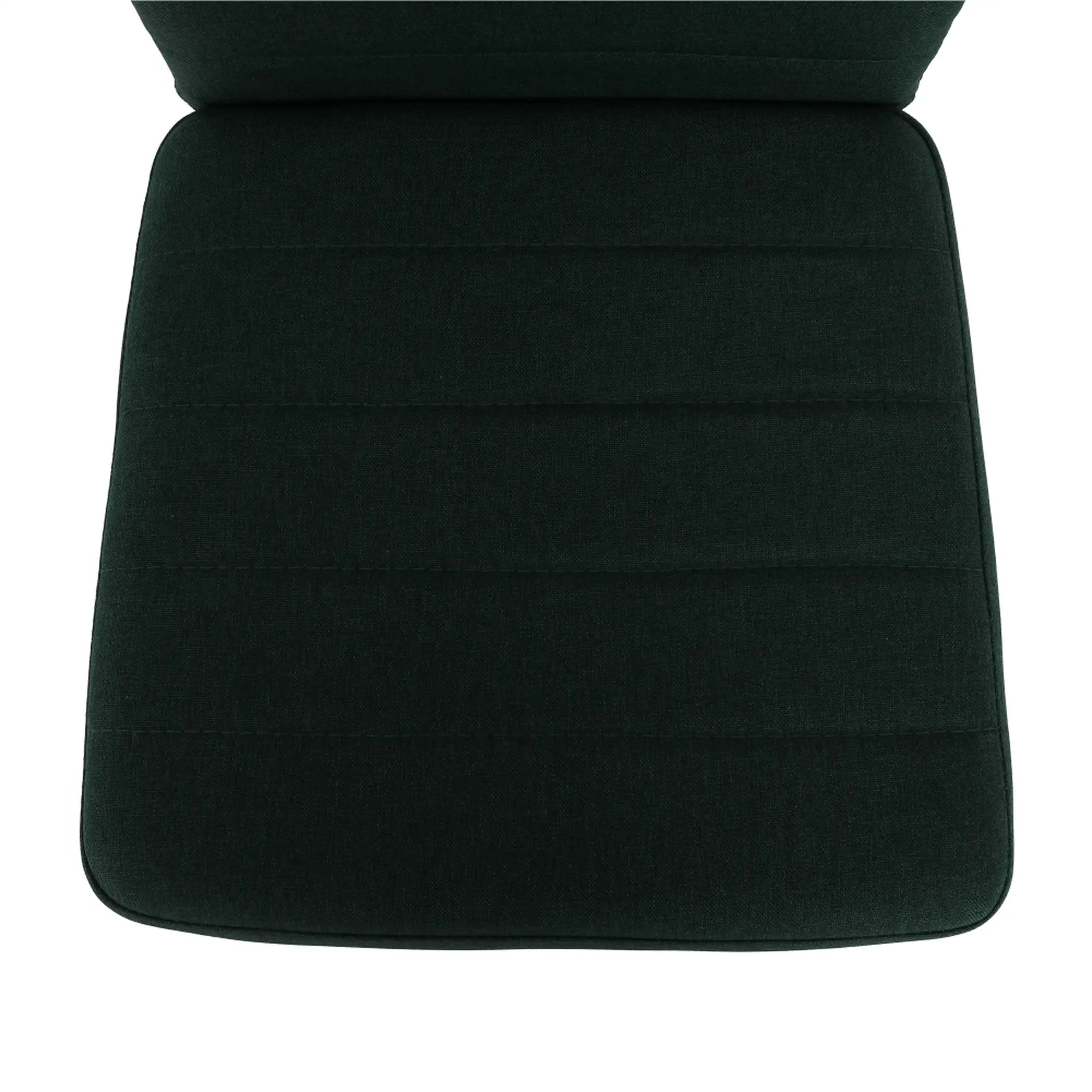 Scaun COLETA NOVA, smarald/negru, textil/metal, 41x49x96 cm