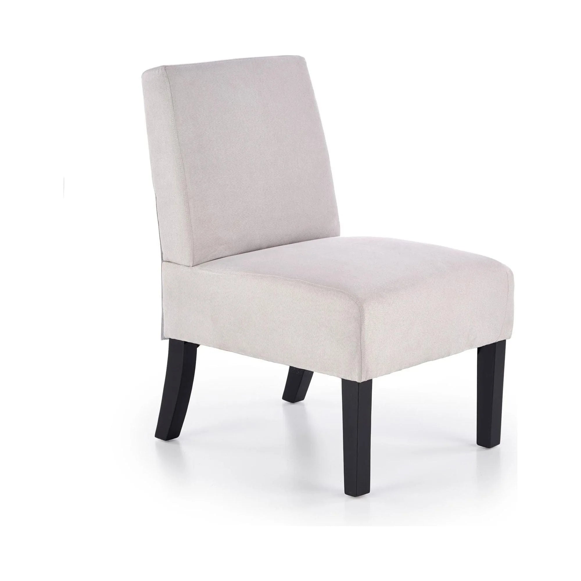 Scaun copii Fido, gri/negru, stofa/lemn de cauciuc, 52X65X75 CM