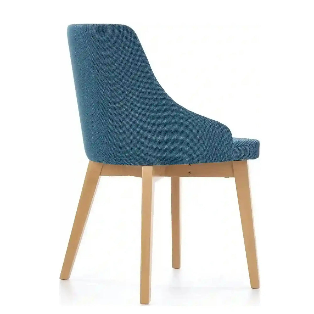 Scaun cu stofa albastru denim tapitat Toledo, 55X51X82 CM