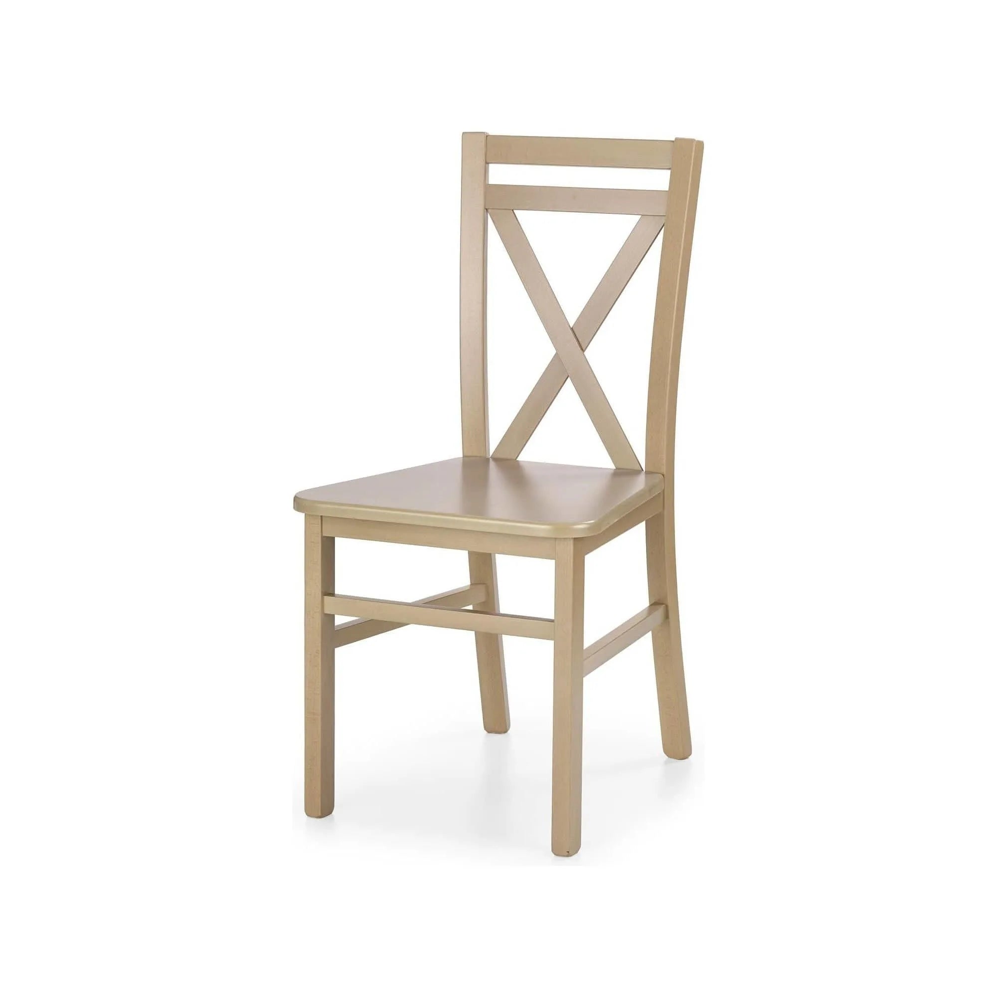Scaun DARIUSZ 2, stejar sonoma, lemn de fag, 45x43x90 cm