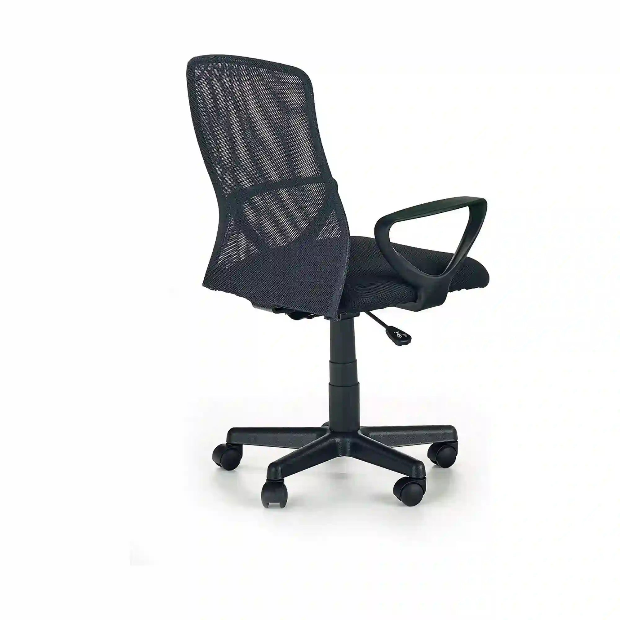 Scaun de birou ALEX, negru/gri, stofa mesh, 57x56x87/99 cm