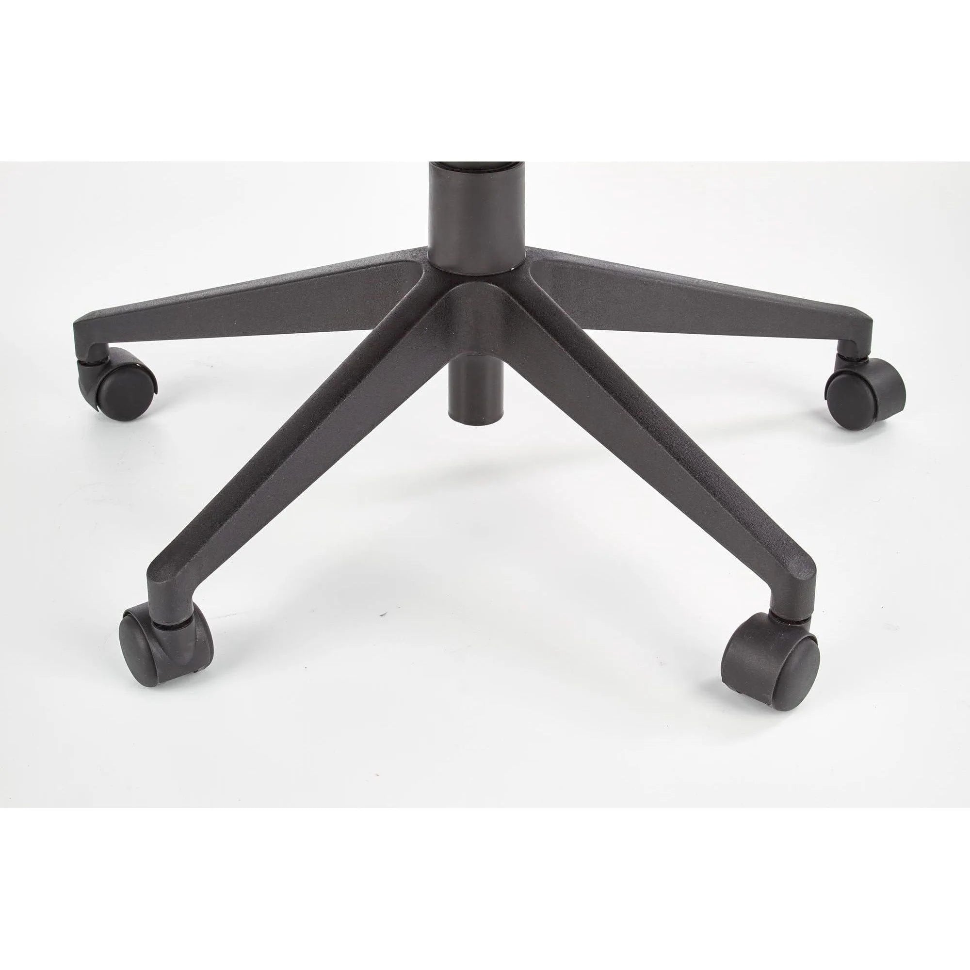 Scaun de birou AREZZO, gri inchis/negru, stofa, 66x65x119/129 cm