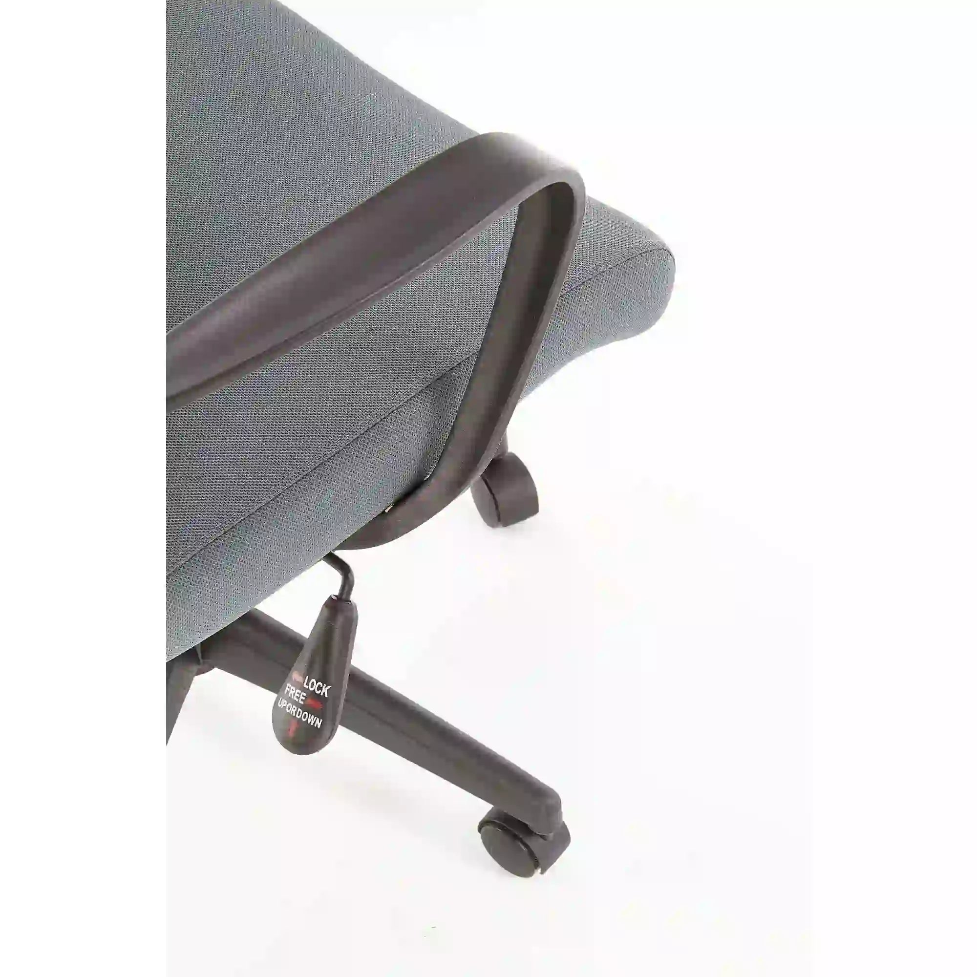 Scaun de birou ARSEN, gri/negru, stofa/plasa, 62x65x113/124 cm