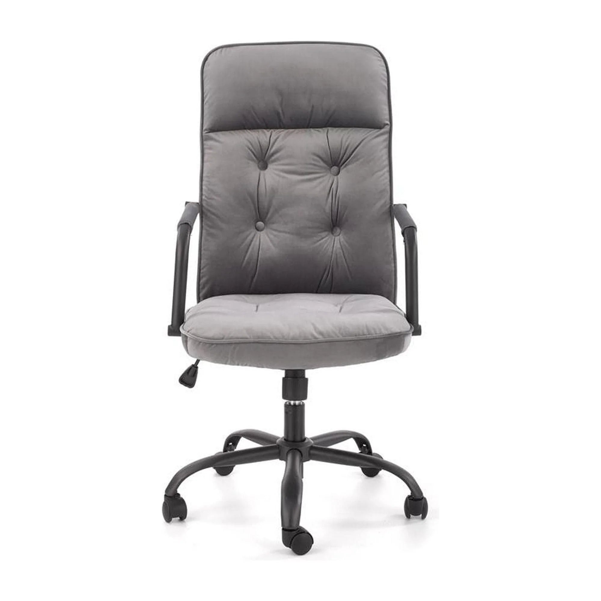 Scaun de birou COLIN, gri, stofa, 54x57x102/110 cm