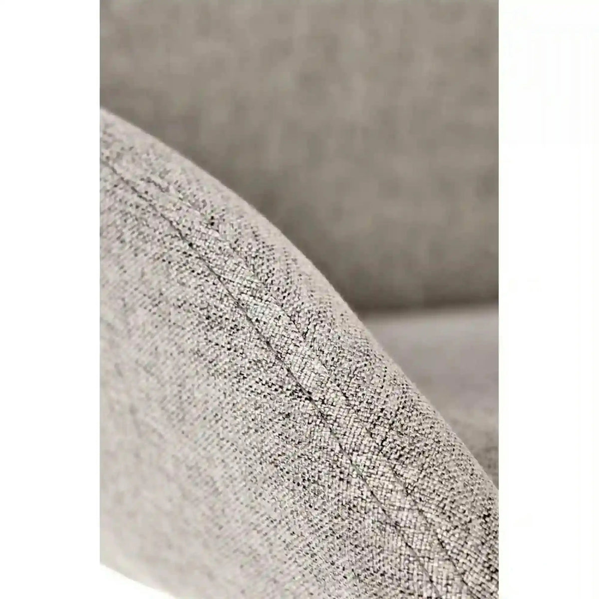 Scaun de birou FALCAO, gri/alb, stofa clasica, 54x58x101/111 cm