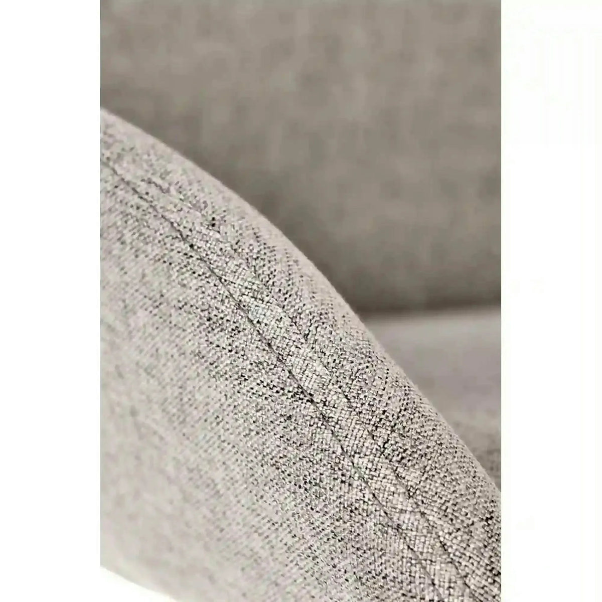 Scaun de birou FALCAO, gri/alb, stofa clasica, 54x58x101/111 cm
