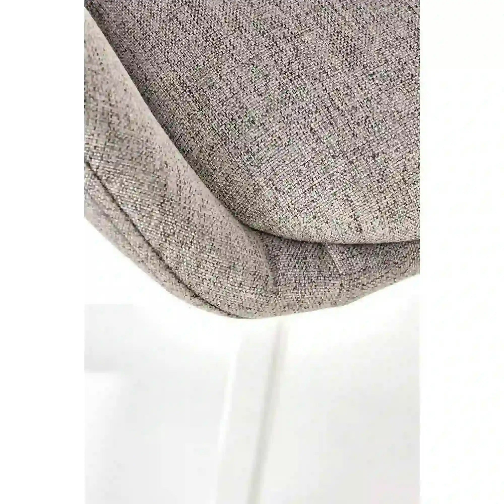 Scaun de birou FALCAO, gri/alb, stofa clasica, 54x58x101/111 cm