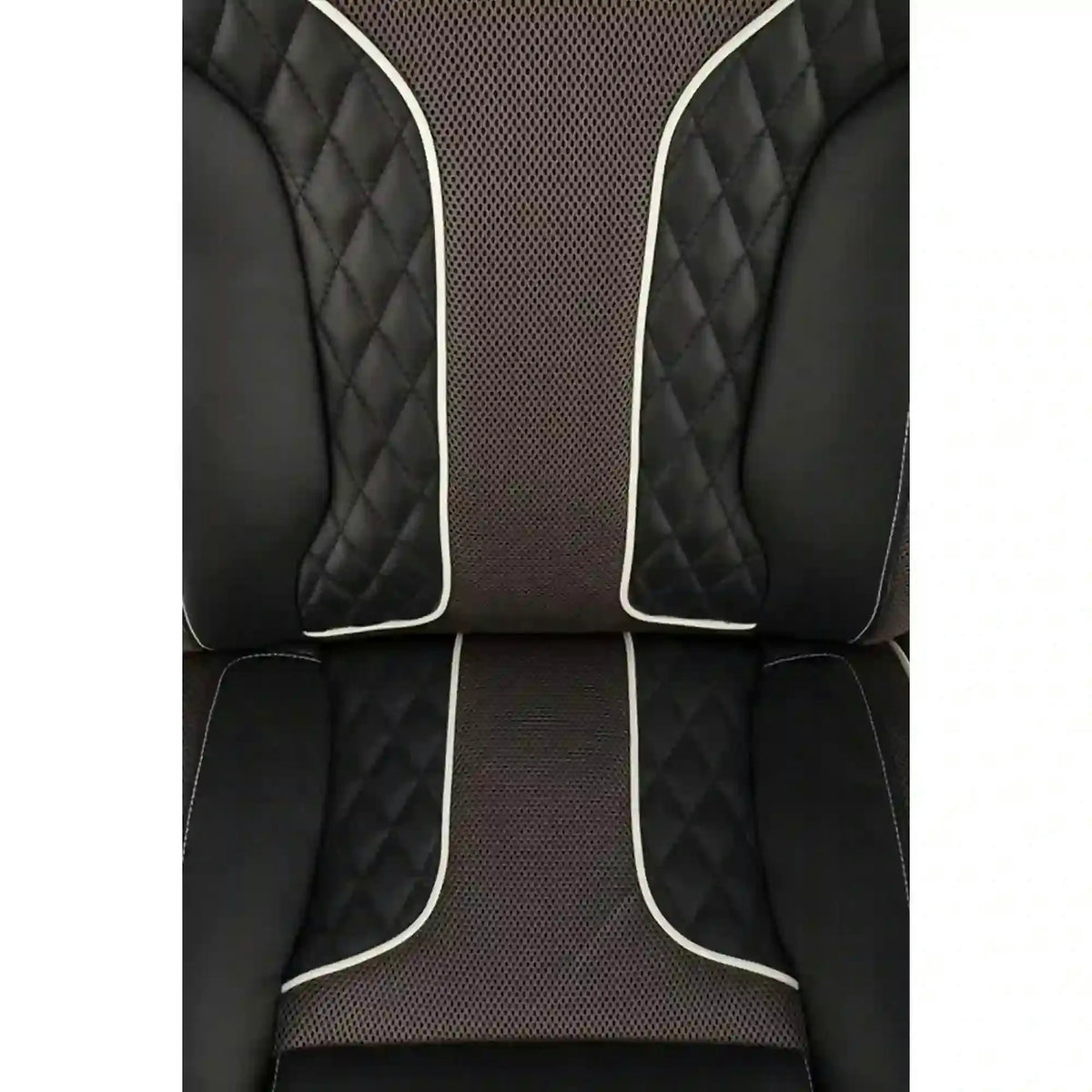 Scaun de birou HAMLET, negru/gri, piele ecologica, 65x70x117 cm