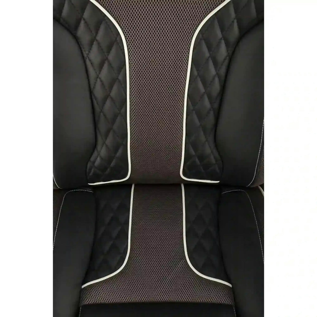 Scaun de birou HAMLET, negru/gri, piele ecologica, 65x70x117 cm