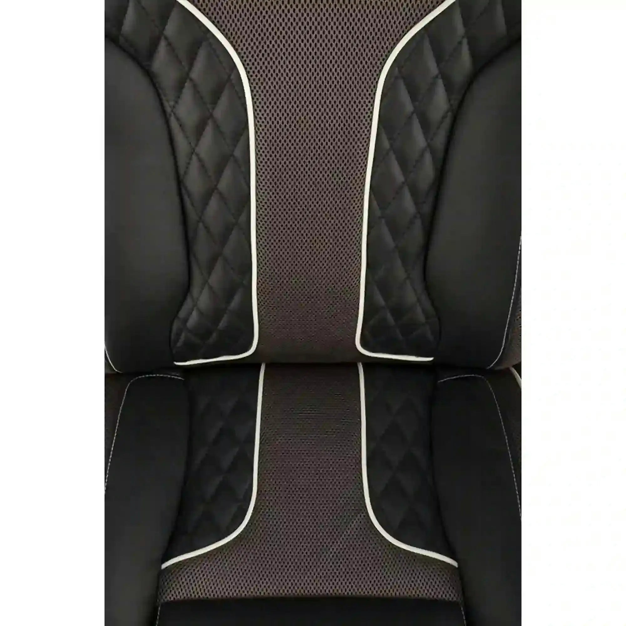 Scaun de birou HAMLET, negru/gri, piele ecologica, 65x70x117 cm