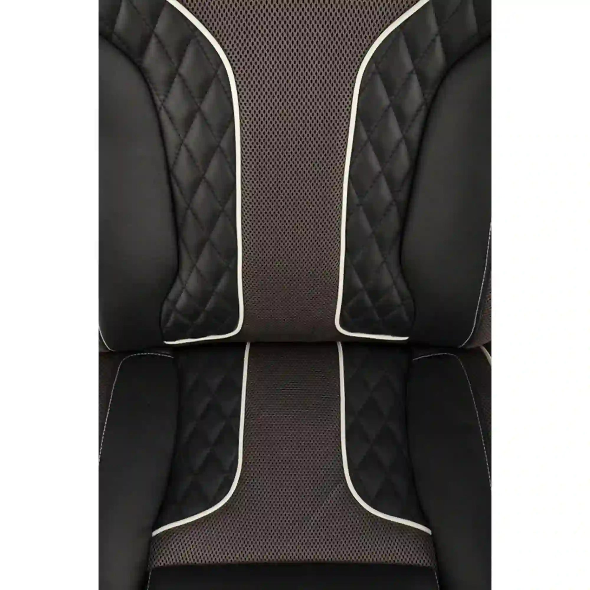 Scaun de birou HAMLET, negru/gri, piele ecologica, 65x70x117 cm