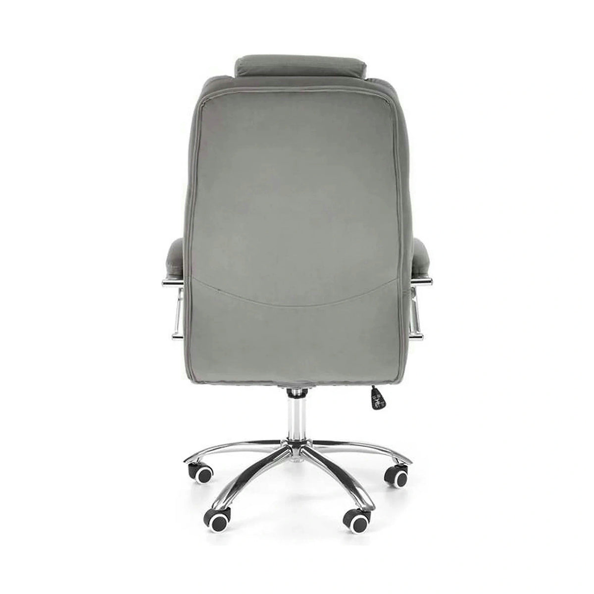 Scaun de birou KING 2, gri, stofa catifelata, mecanism TILT, 67x76x116/124 cm