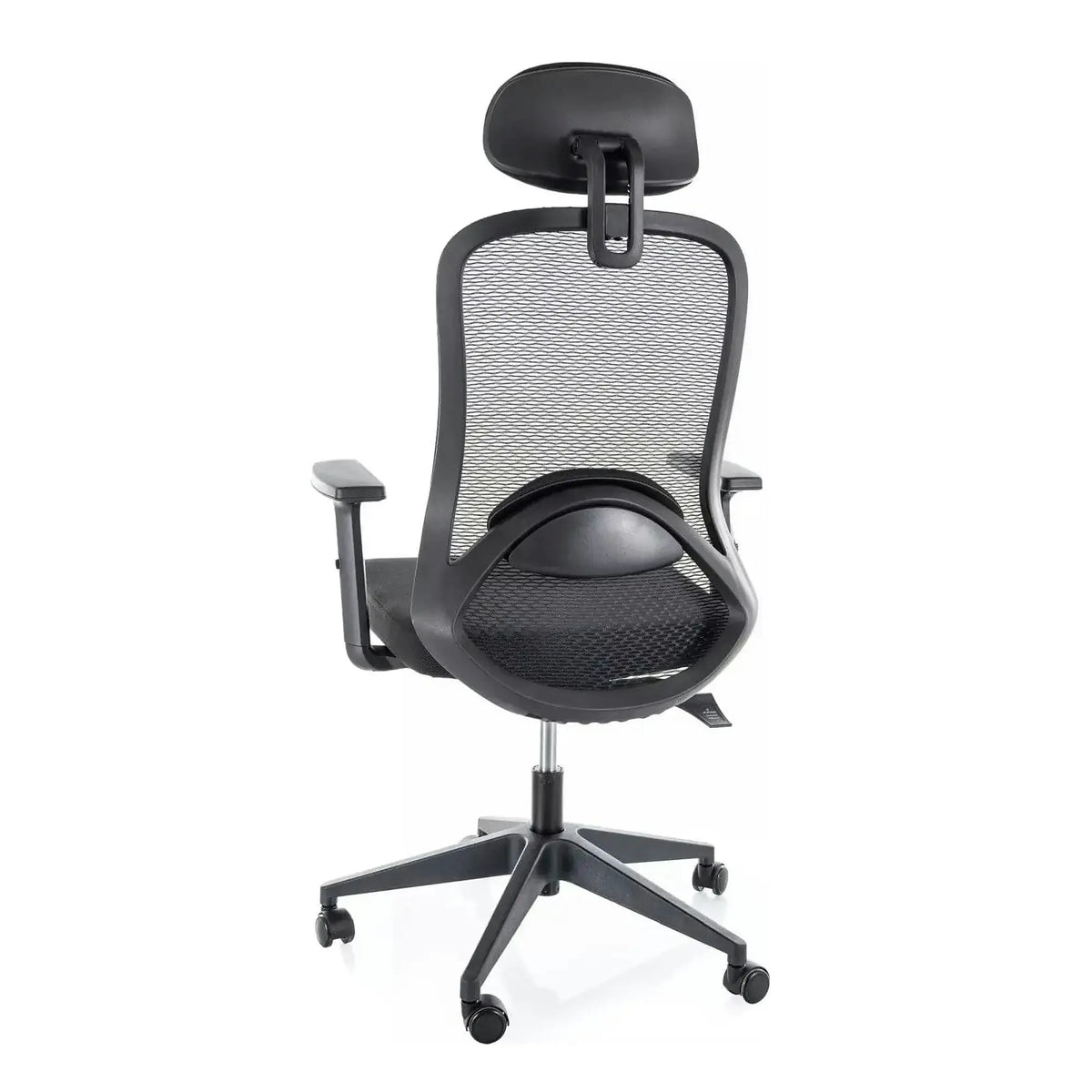 Scaun de birou Q-050, negru, 68x52x116/126 cm