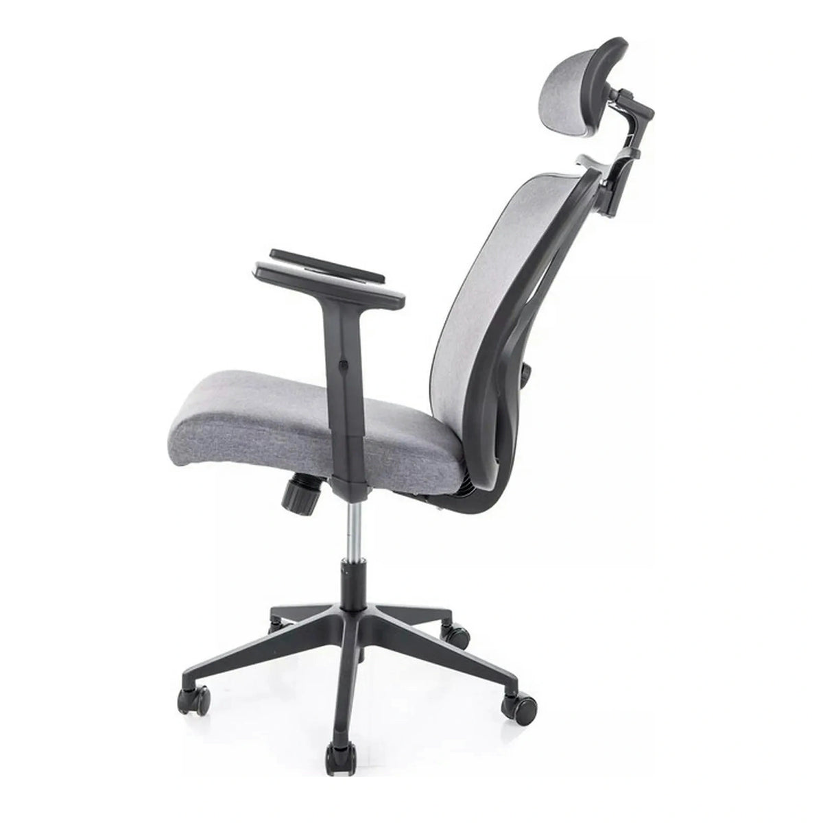 Scaun de birou Q-080 M, gri, 67x50x115/125 cm