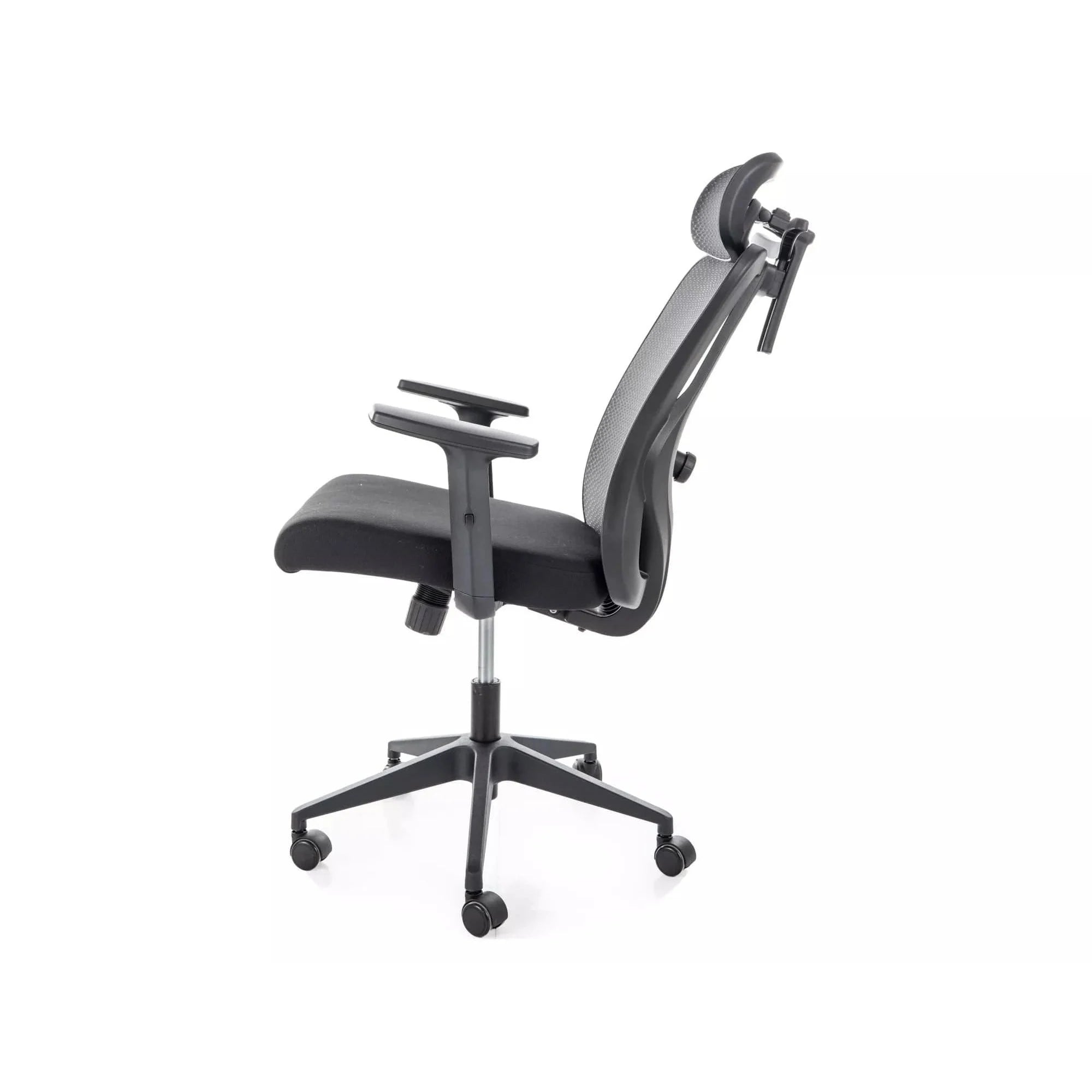 Scaun de birou Q-080, negru, 67x50x115/125 cm