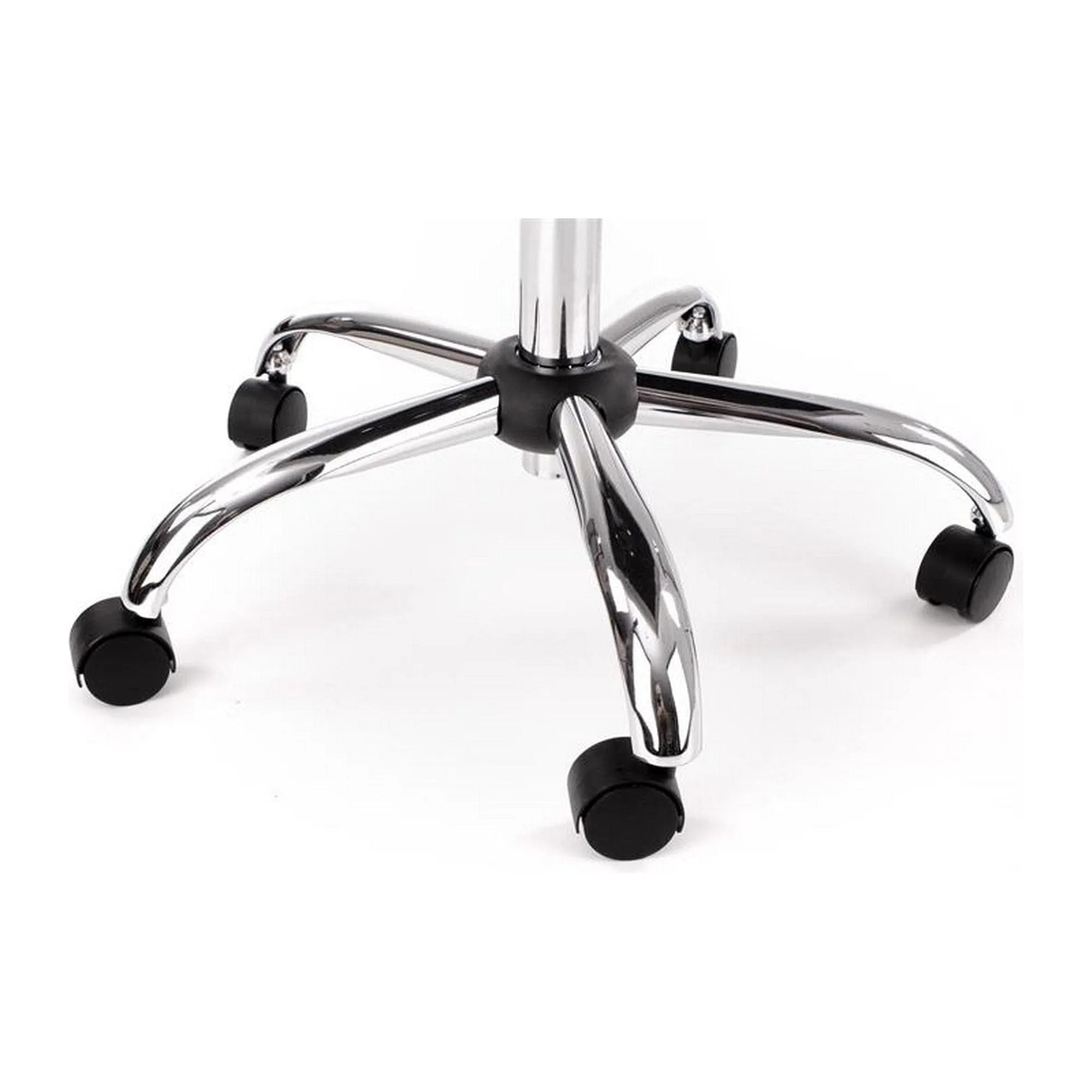 Scaun de birou RICO, gri/crom, stofa catifelata/metal, 51x54x81/91 cm