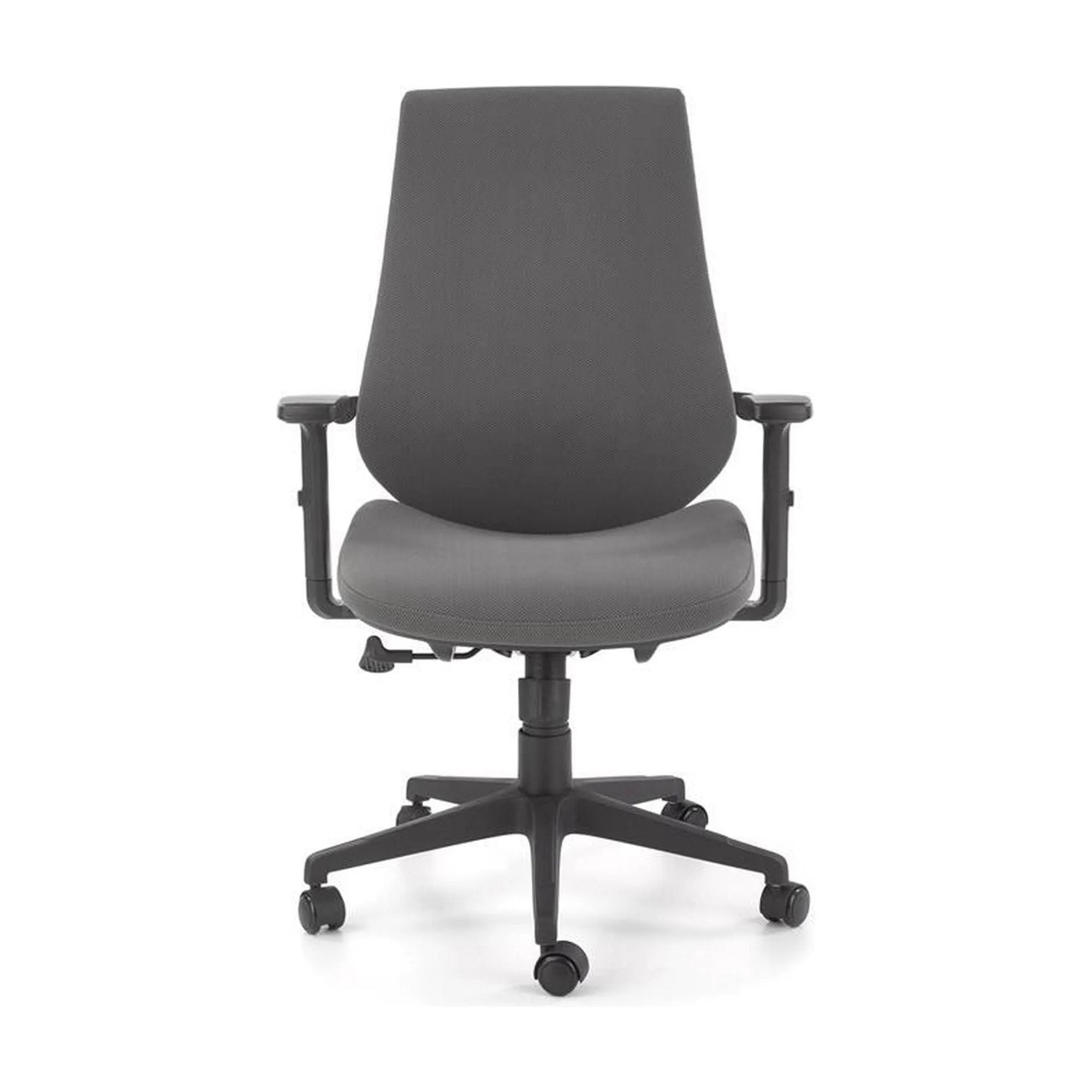 Scaun de birou RUBIO, gri, stofa, 66x60x101/109 cm