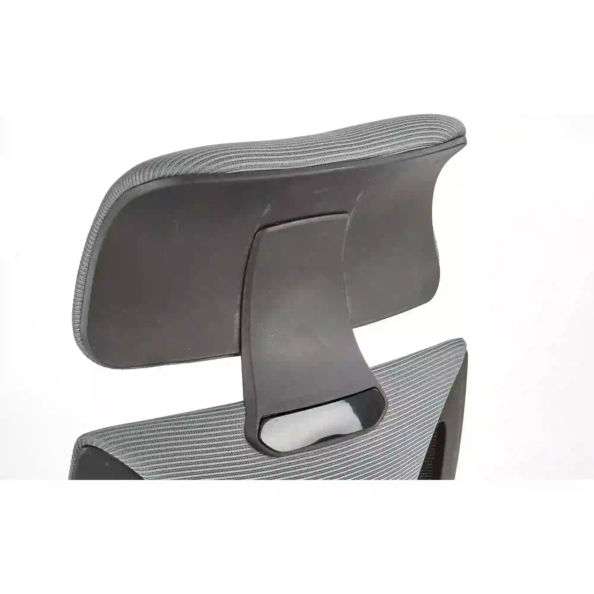 Scaun de birou VALDEZ, gri/negru, stofa/plasa, 64x60x116/121 cm