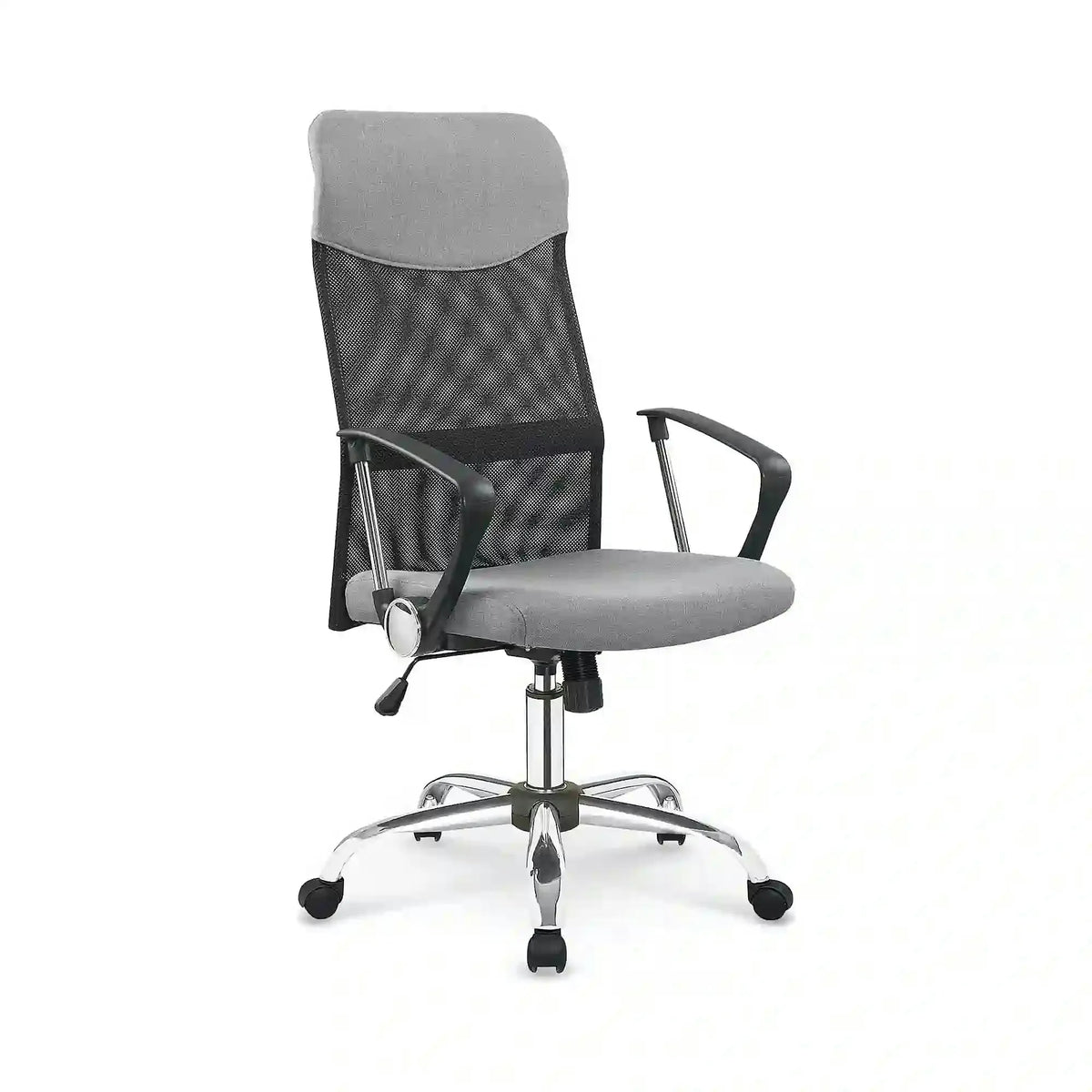Scaun de birou VIRE II, gri, stofa mesh, 61x63x110/120 cm