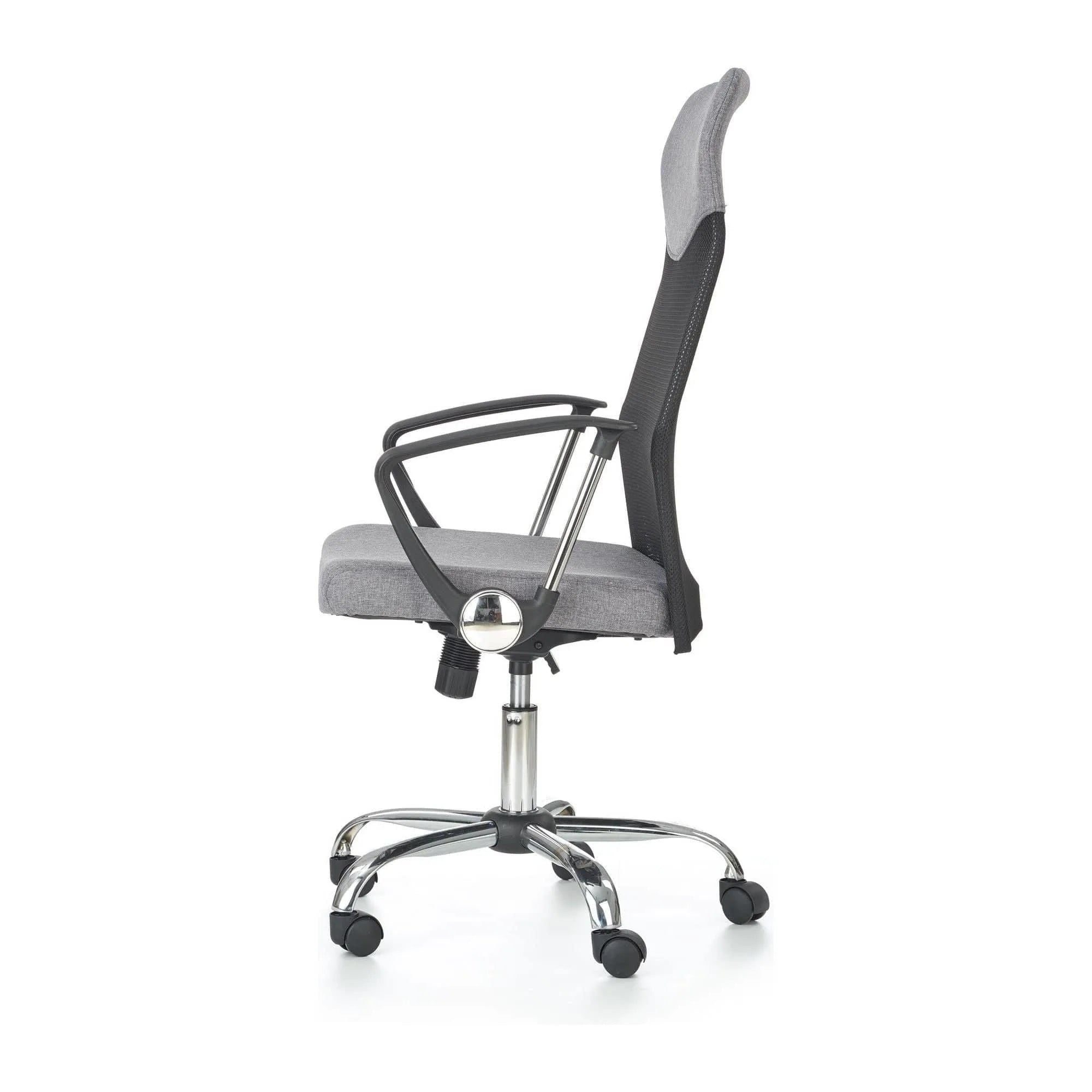 Scaun de birou VIRE II, gri, stofa mesh, 61x63x110/120 cm