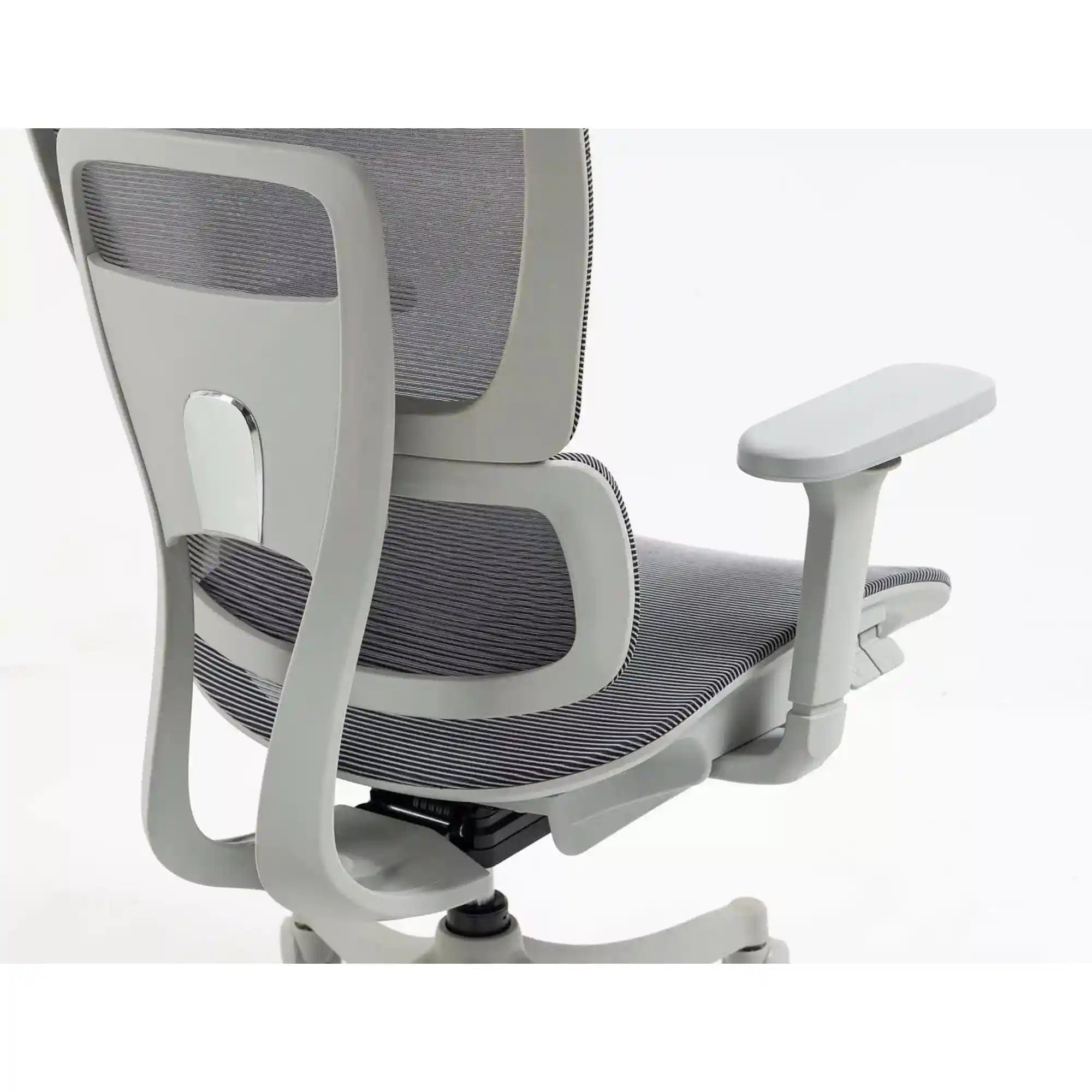 Scaun de birou WINNER, gri, plasa, 64x51x114 cm