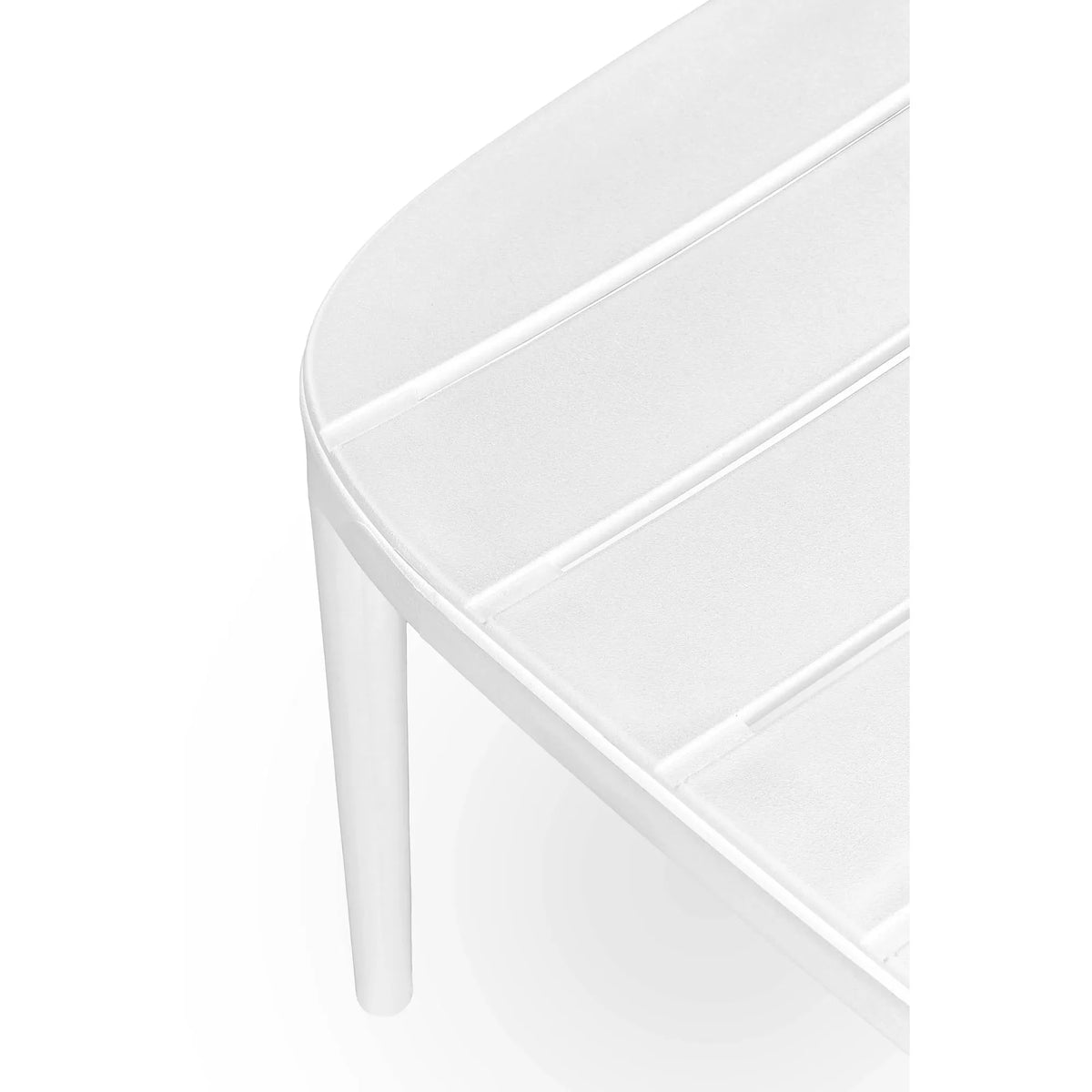 Scaun de gradina K529, alb, polipropilena, 42x51x83 cm