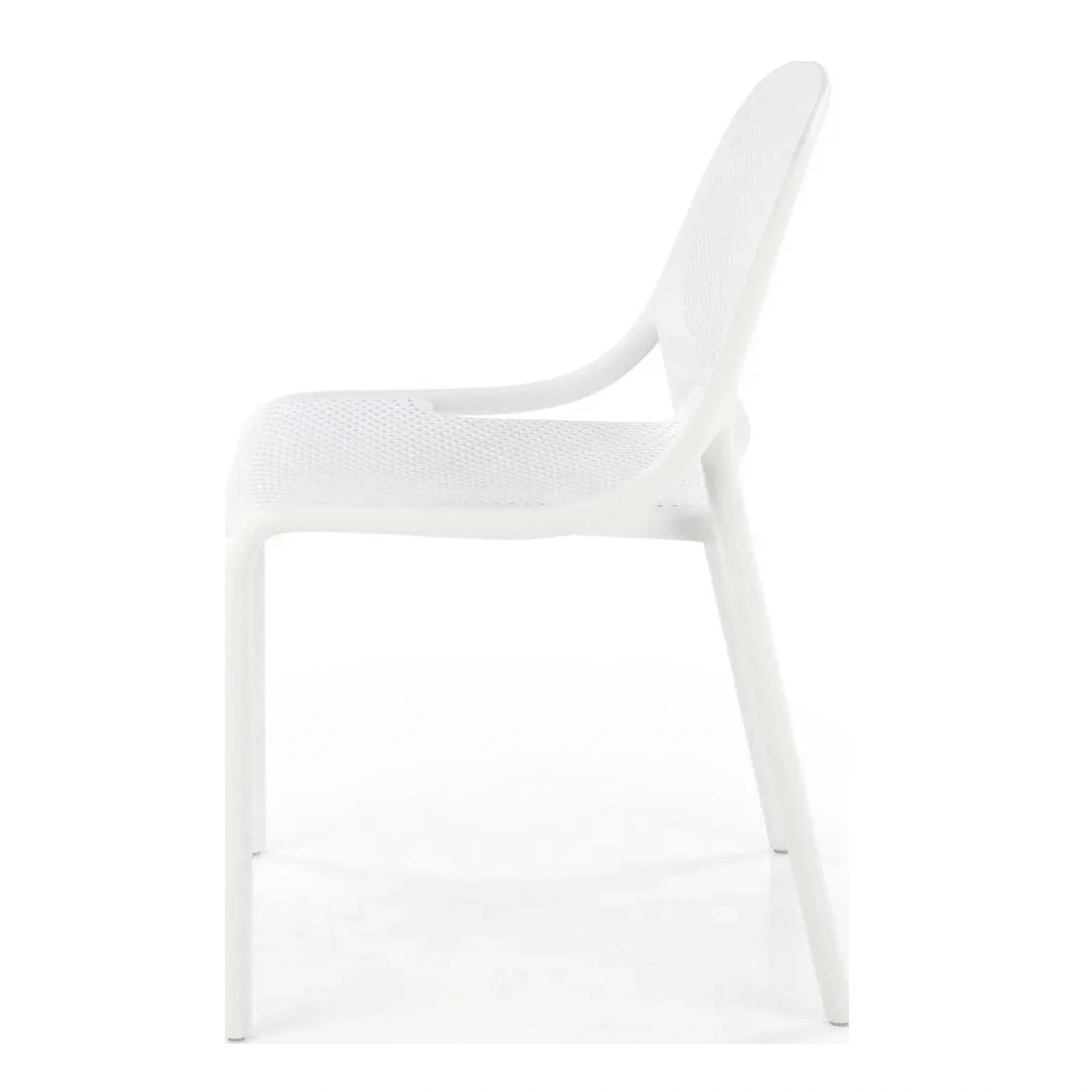 Scaun de gradina K532, alb, polipropilena, 50x56x80 cm