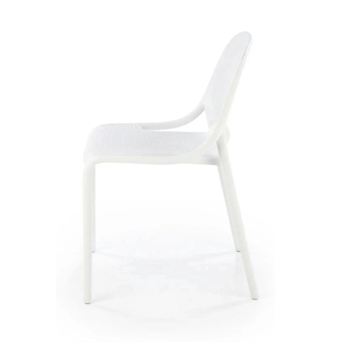 Scaun de gradina K532, alb, polipropilena, 50x56x80 cm