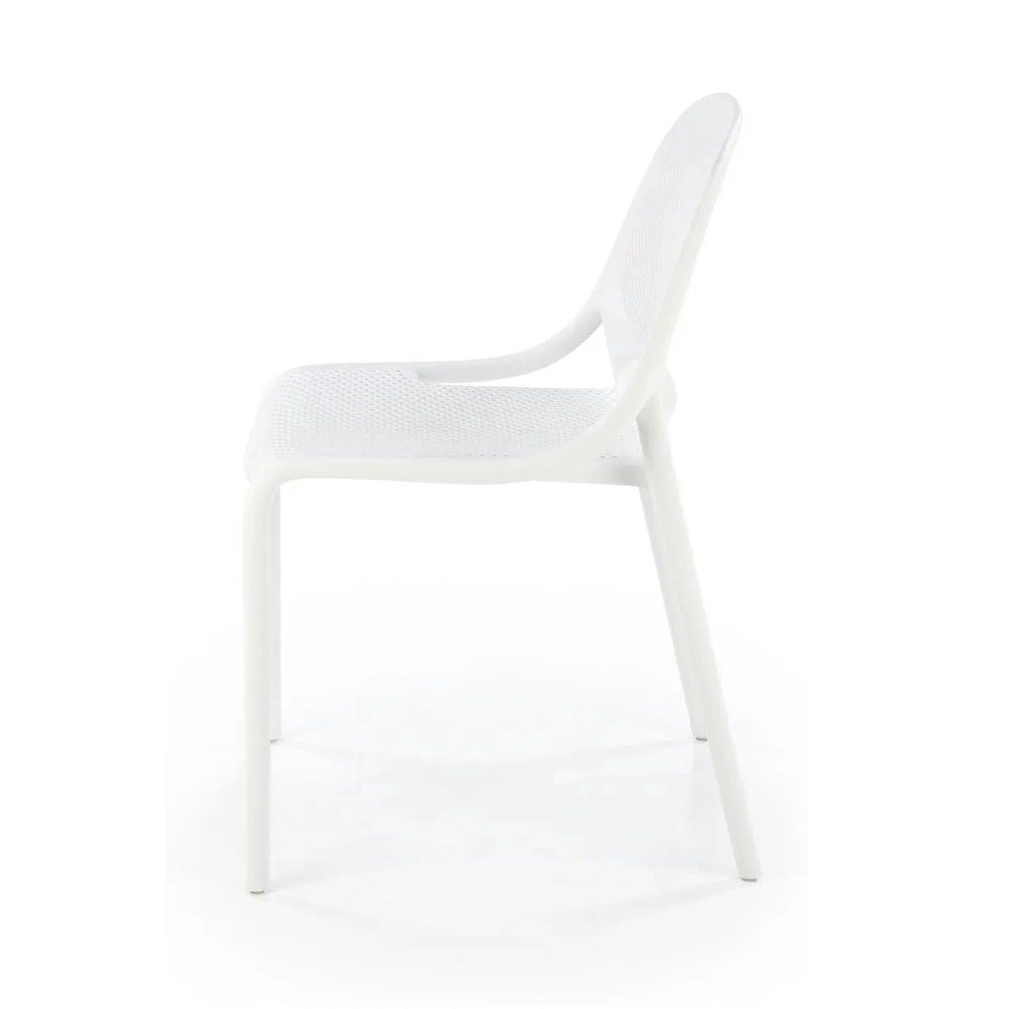 Scaun de gradina K532, alb, polipropilena, 50x56x80 cm