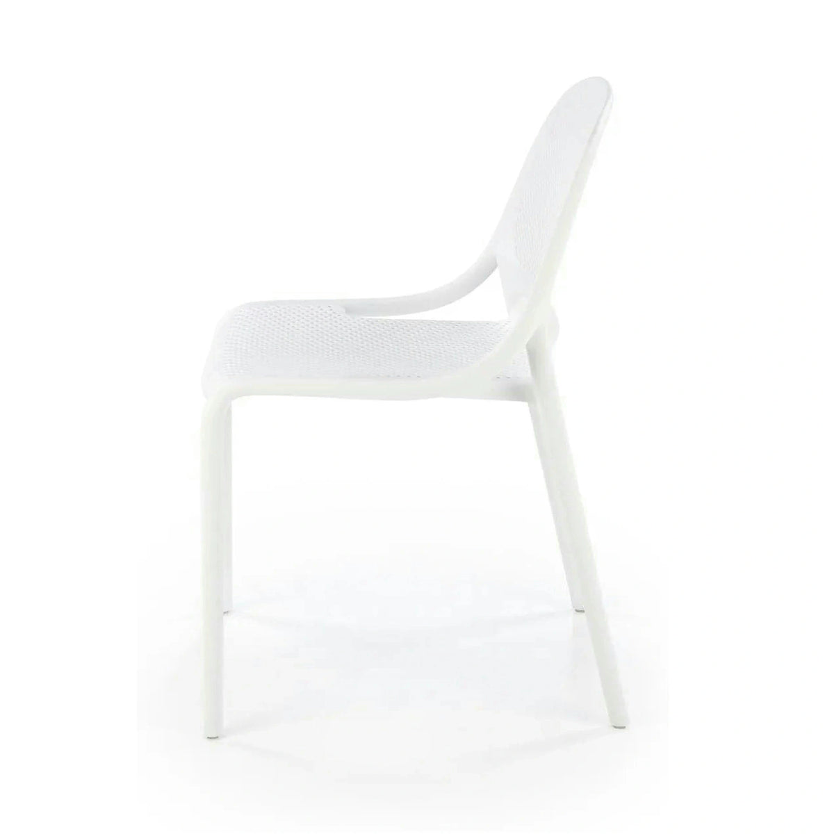 Scaun de gradina K532, alb, polipropilena, 50x56x80 cm