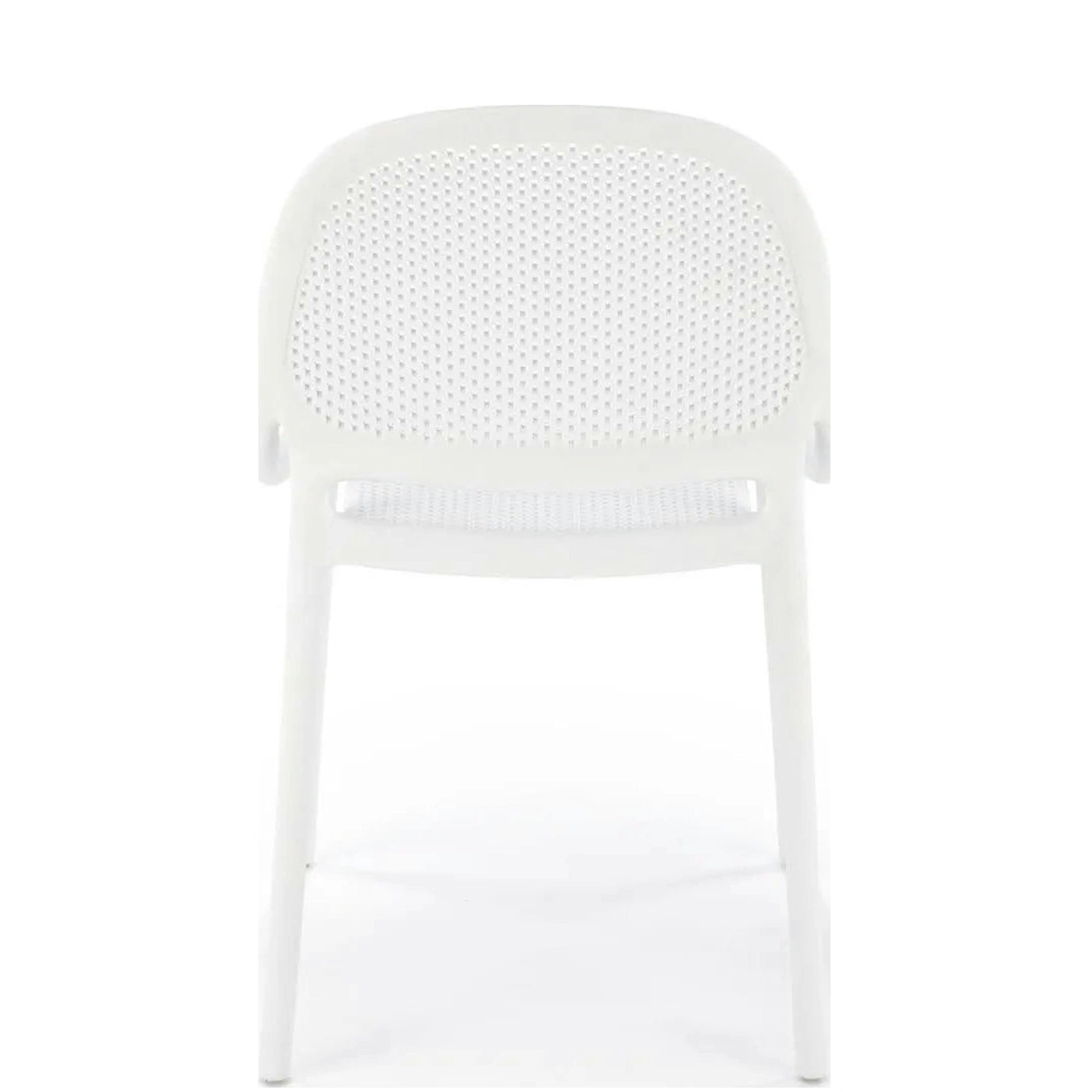 Scaun de gradina K532, alb, polipropilena, 50x56x80 cm