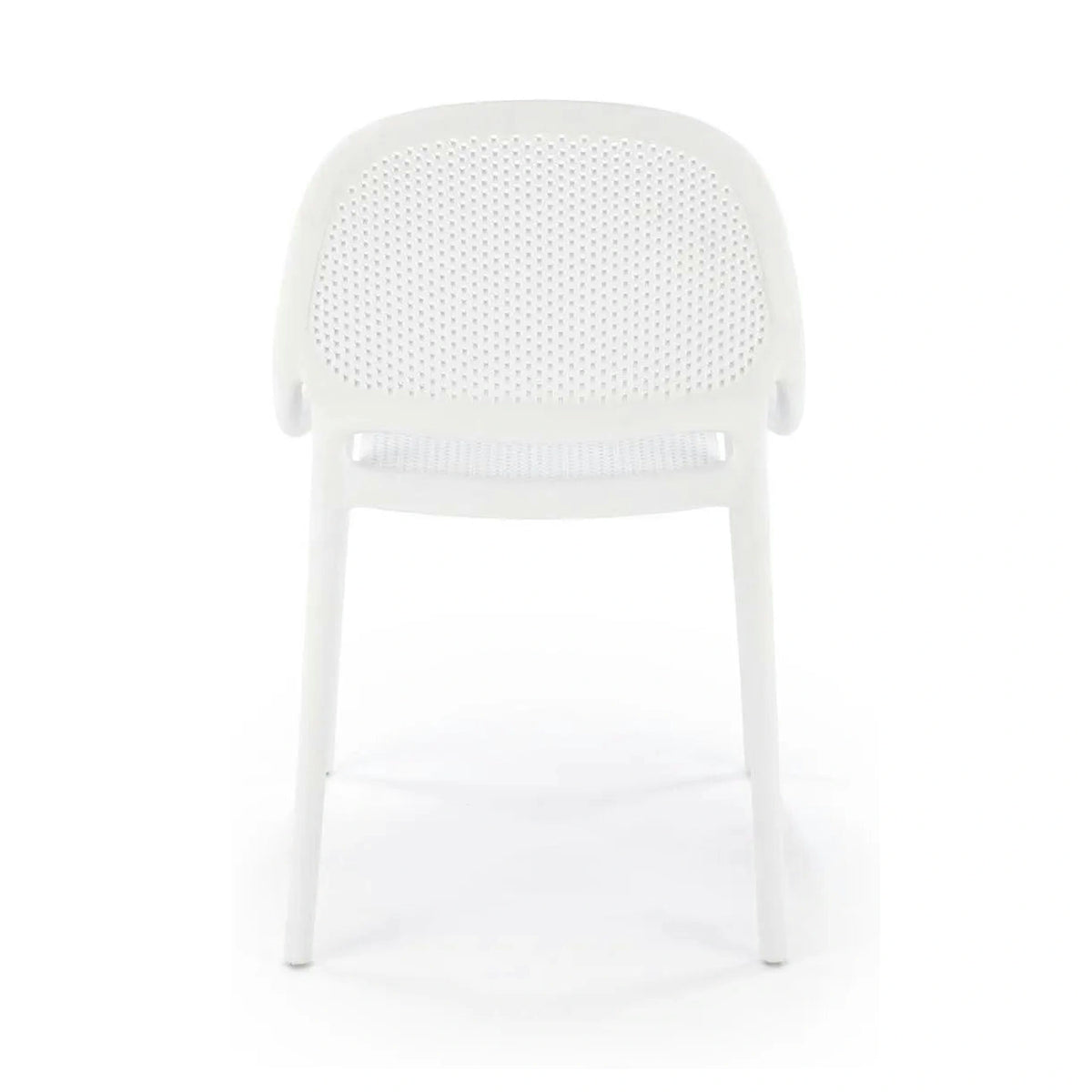 Scaun de gradina K532, alb, polipropilena, 50x56x80 cm