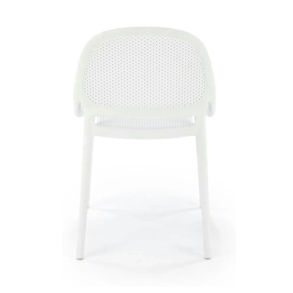 Scaun de gradina K532, alb, polipropilena, 50x56x80 cm