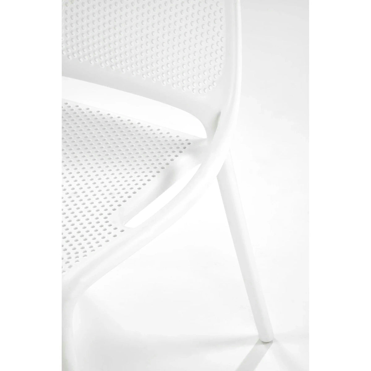 Scaun de gradina K532, alb, polipropilena, 50x56x80 cm