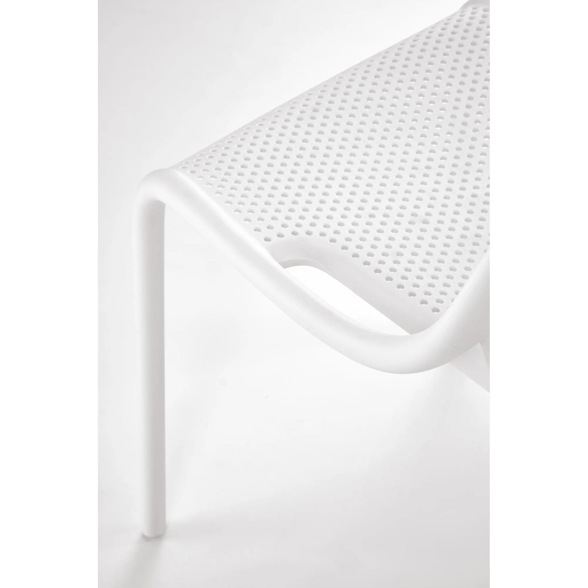 Scaun de gradina K532, alb, polipropilena, 50x56x80 cm