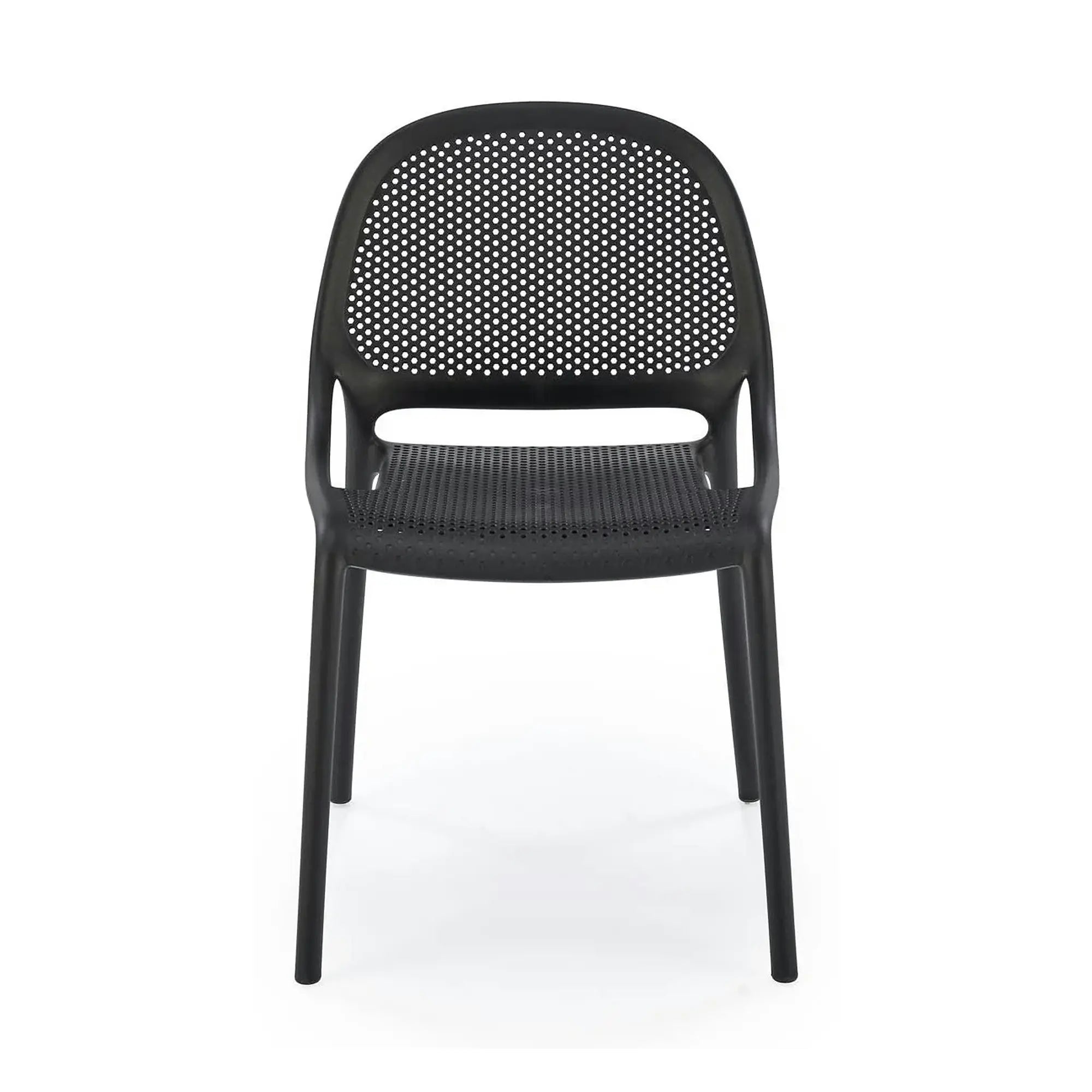 Scaun de gradina K532, negru, polipropilena, 50x56x80 cm