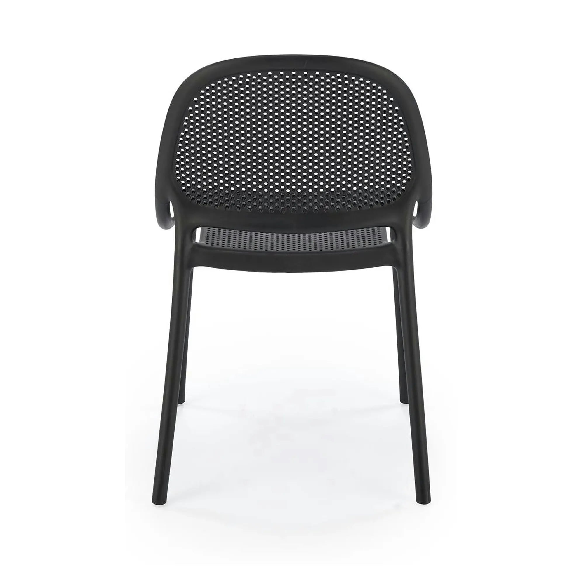 Scaun de gradina K532, negru, polipropilena, 50x56x80 cm