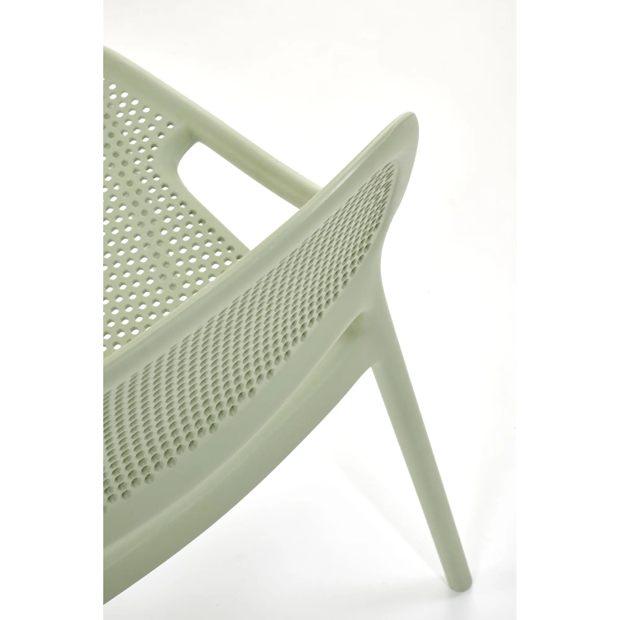 Scaun de gradina K532, verde menta, polipropilena, 50x56x80 cm