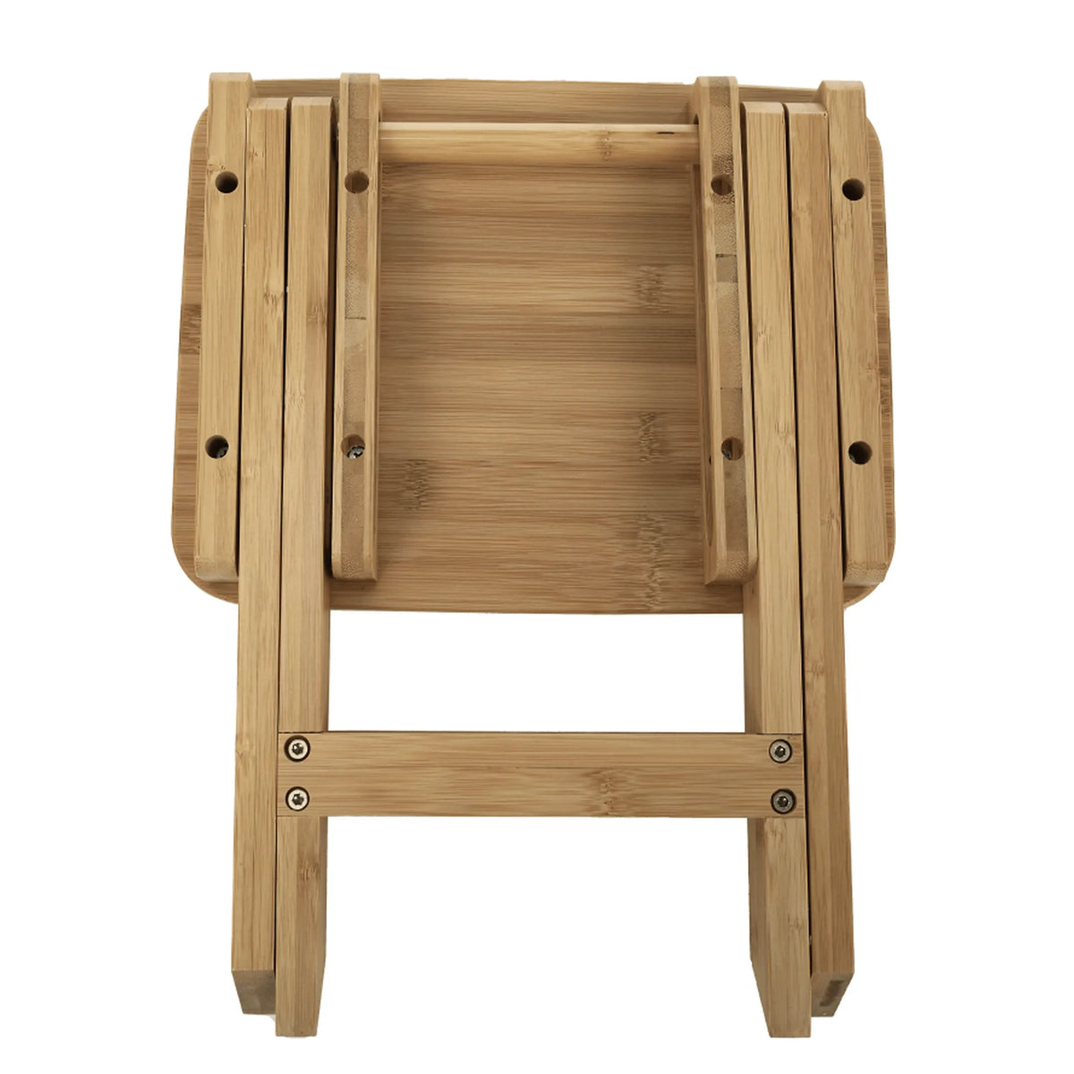 Scaun DENICE, stejar, bambus lacuit, 33x25x33 cm
