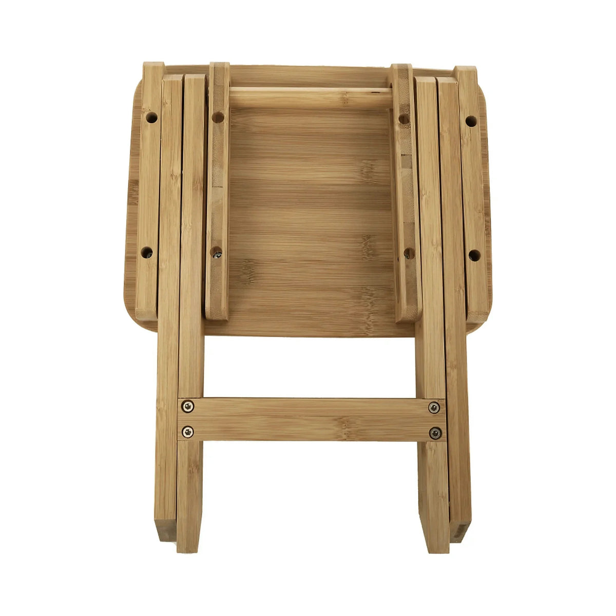 Scaun DENICE, stejar, bambus lacuit, 33x25x33 cm