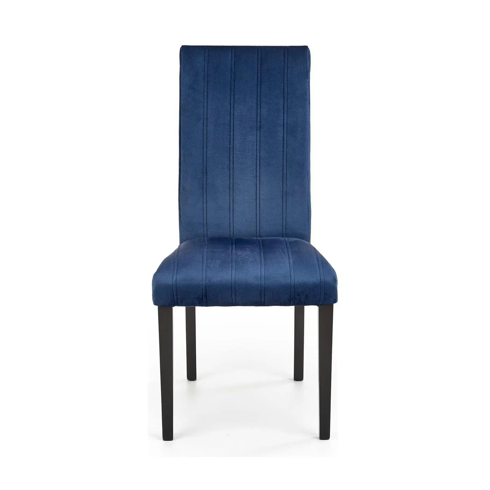 Scaun DIEGO 2, negru/albastru, 47x59x99 cm