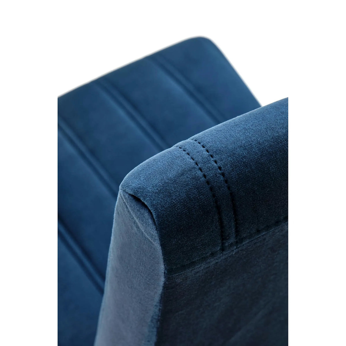 Scaun DIEGO 2, negru/albastru, 47x59x99 cm