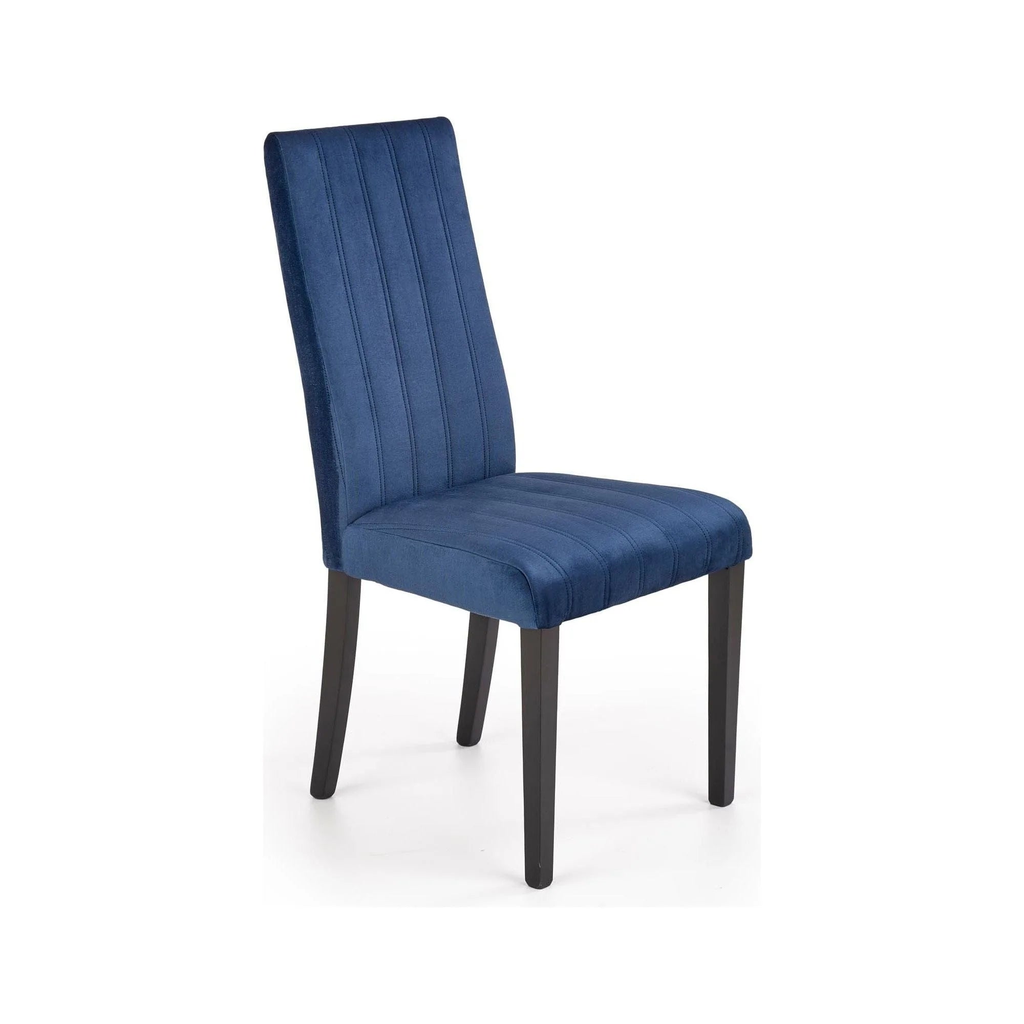 Scaun DIEGO 2, negru/albastru, 47x59x99 cm