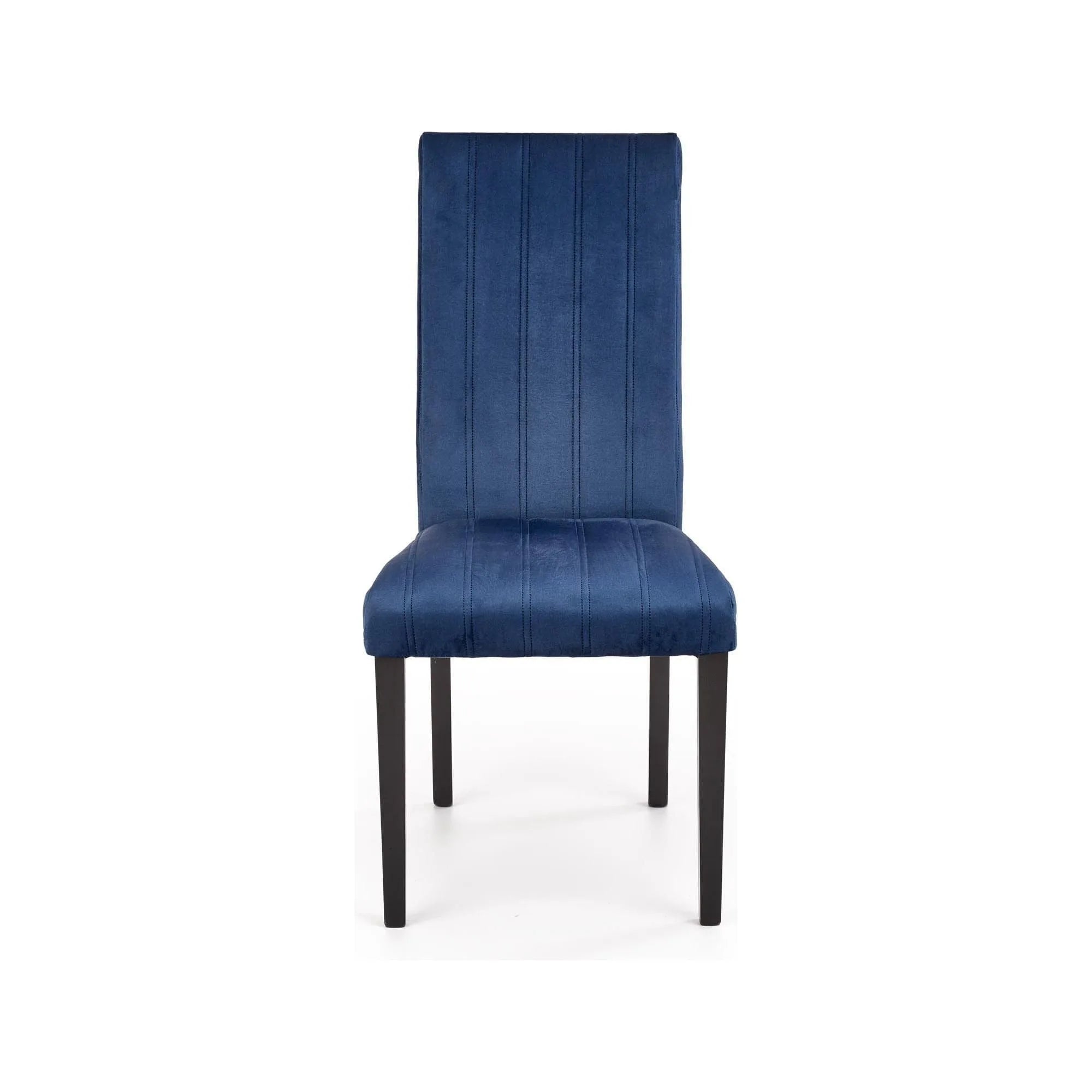 Scaun DIEGO 2, negru/albastru, 47x59x99 cm