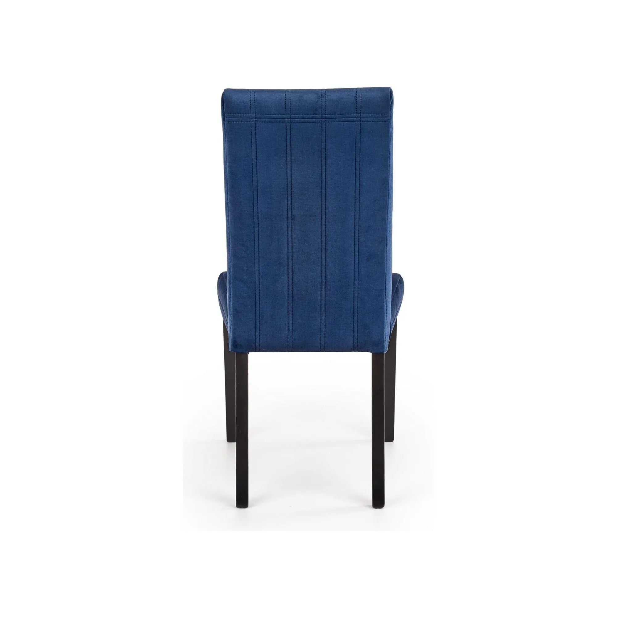 Scaun DIEGO 2, negru/albastru, 47x59x99 cm