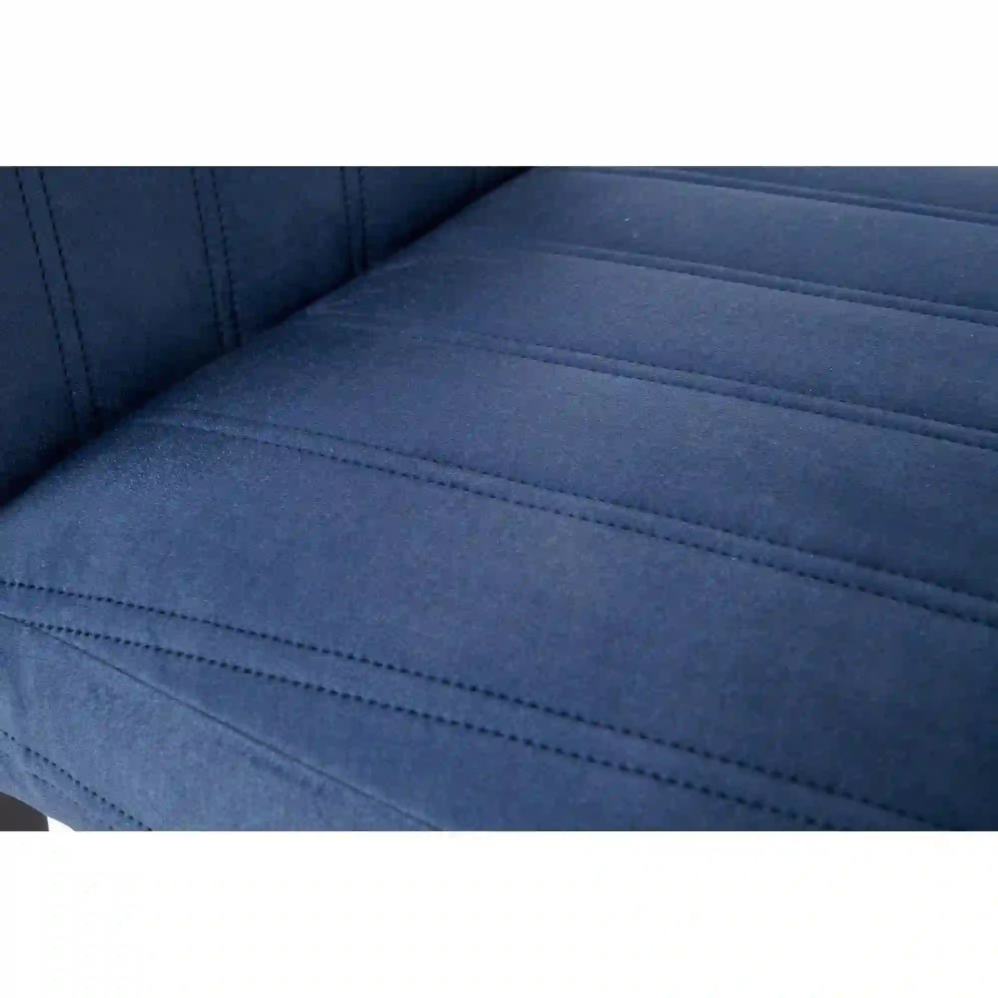 Scaun DIEGO 2, negru/albastru, 47x59x99 cm