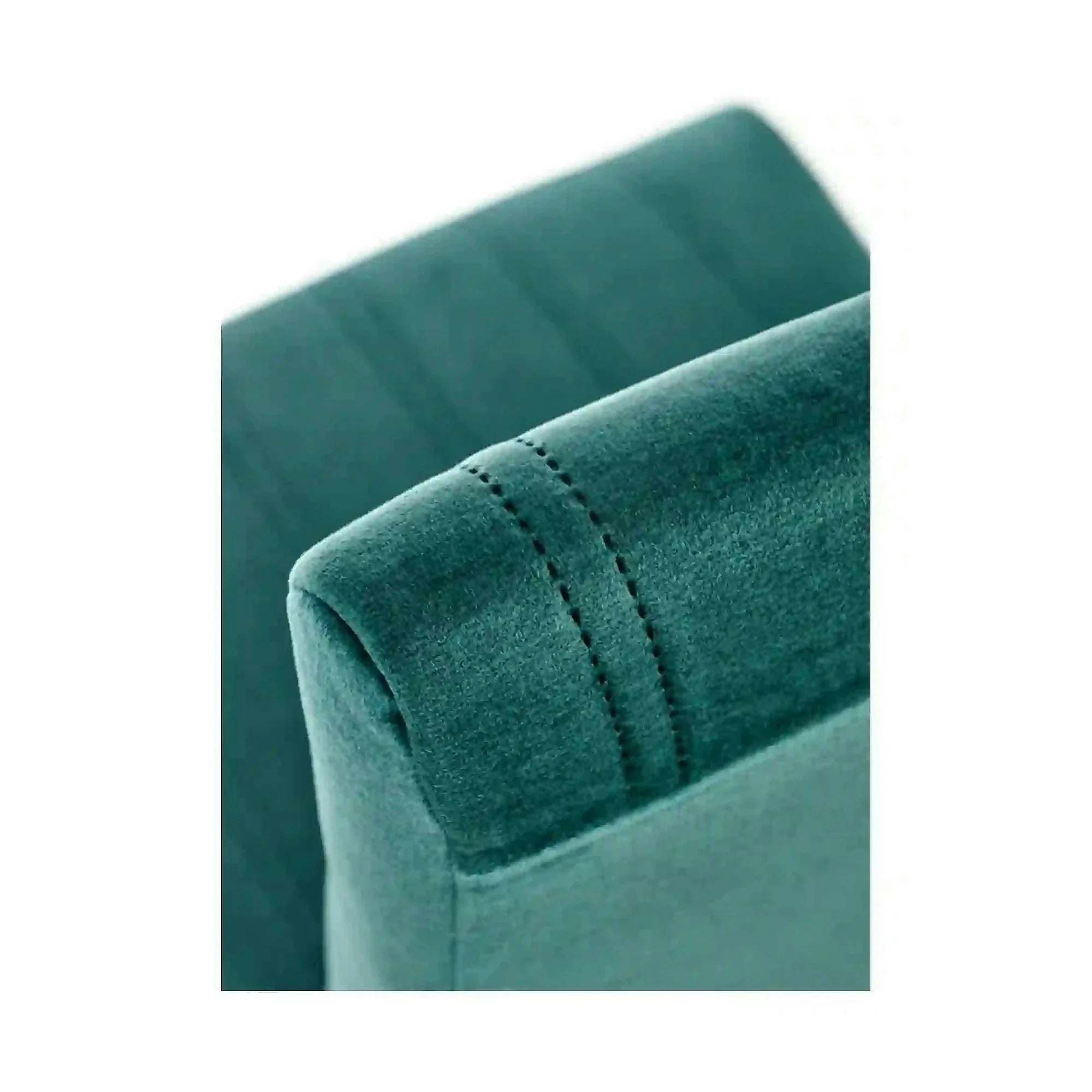 Scaun DIEGO 3, verde/stejar miere, stofa catifelata/lemn de fag, 47x59x99 cm